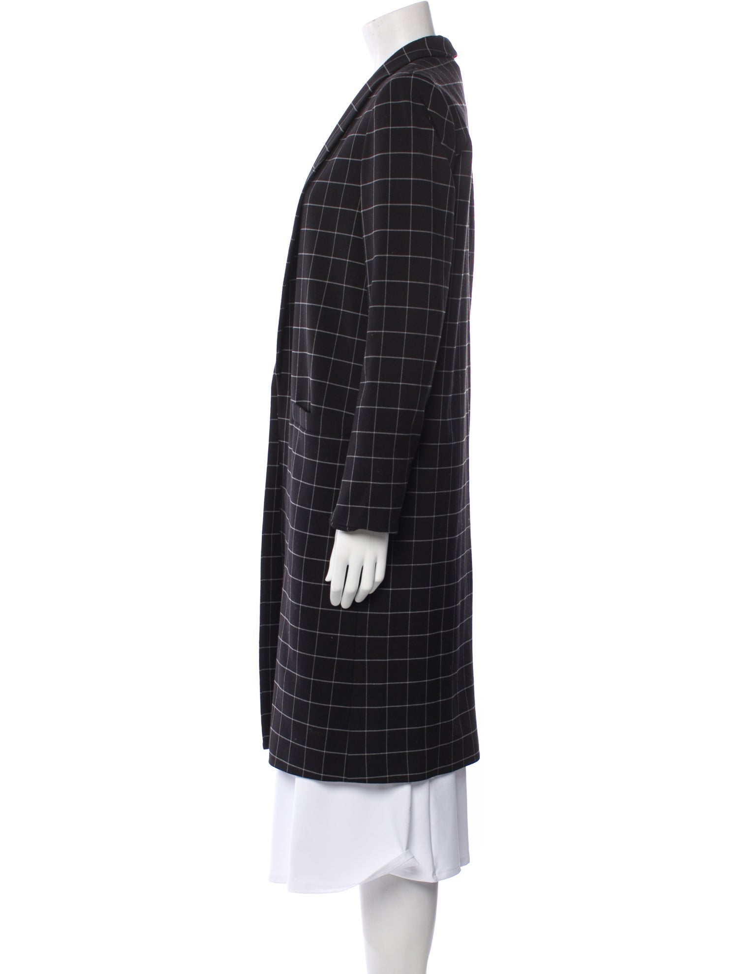 Alice + Olivia Plaid Print Coat