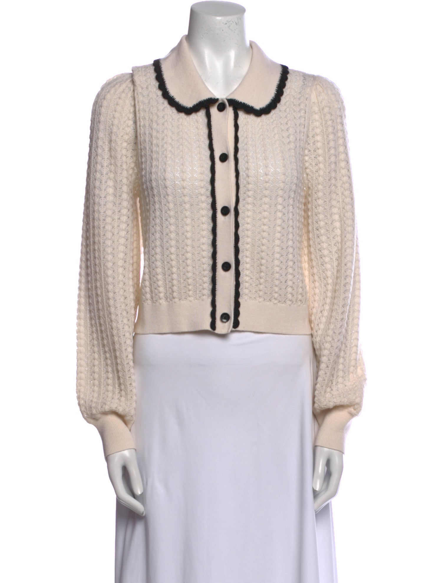 Alice + Olivia Wool Crew Neck Sweater