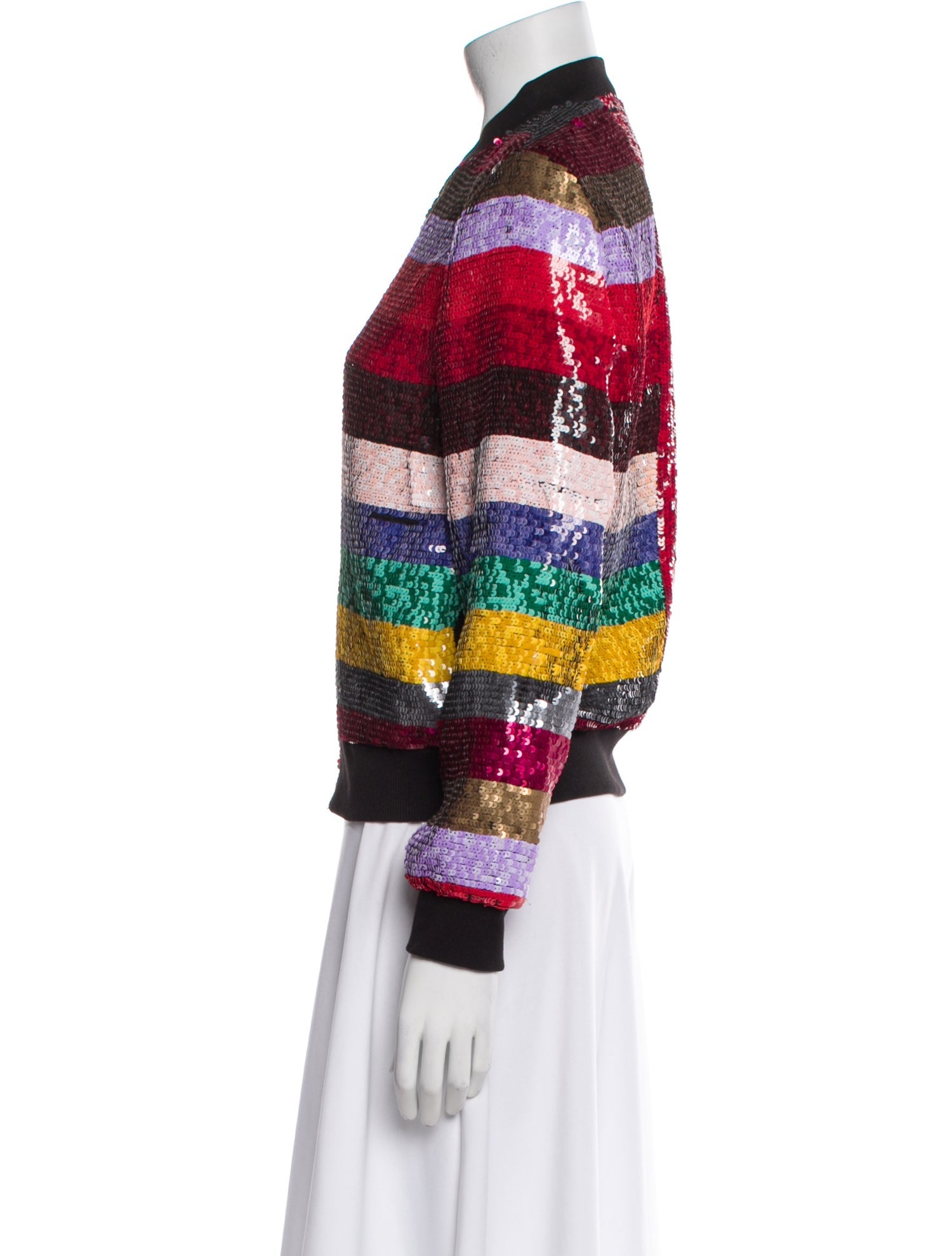 Alice + Olivia Striped Jacket