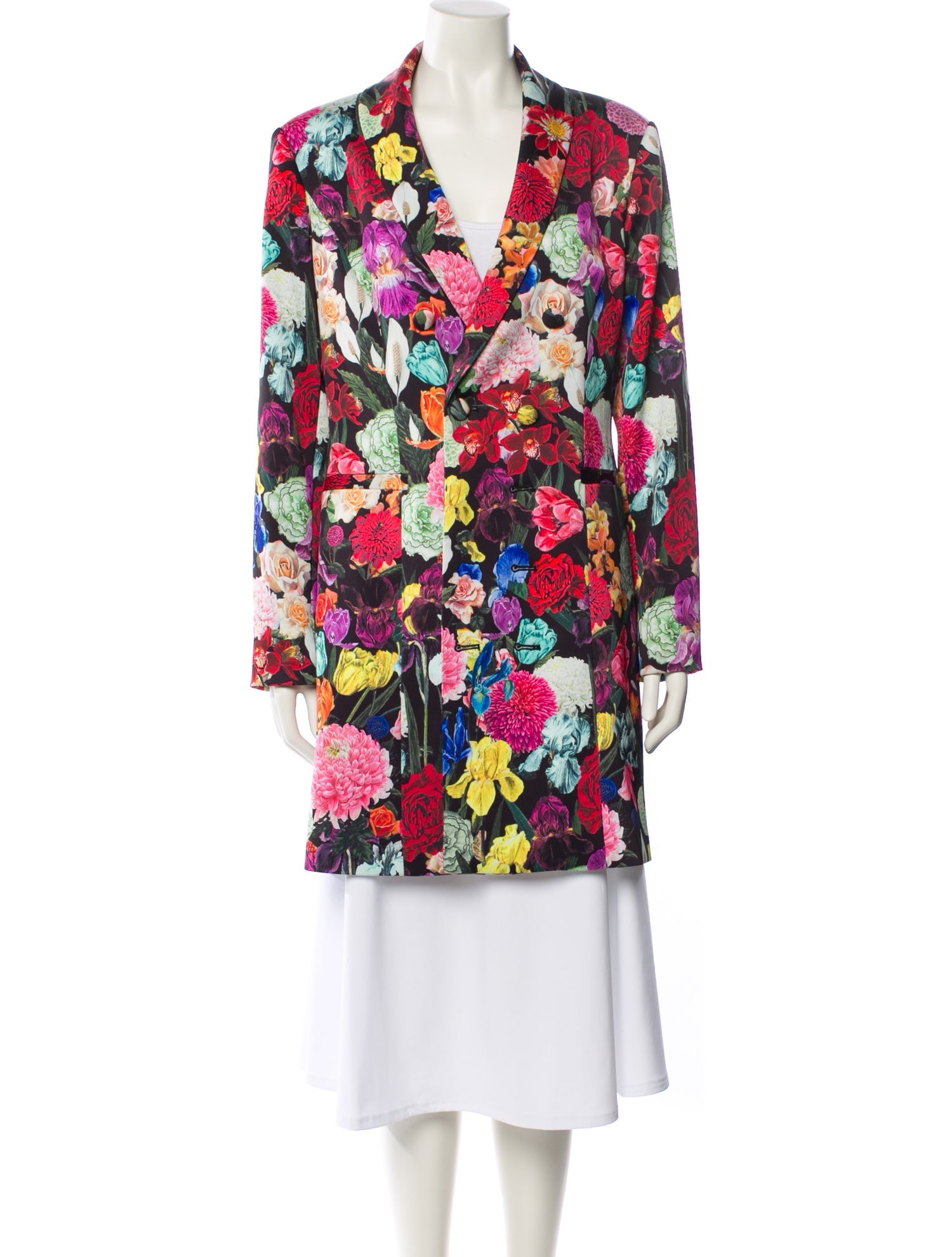 Alice + Olivia Floral Print Blazer