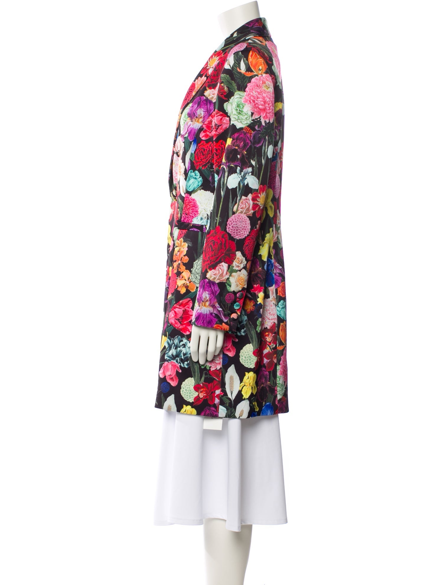 Alice + Olivia Floral Print Blazer