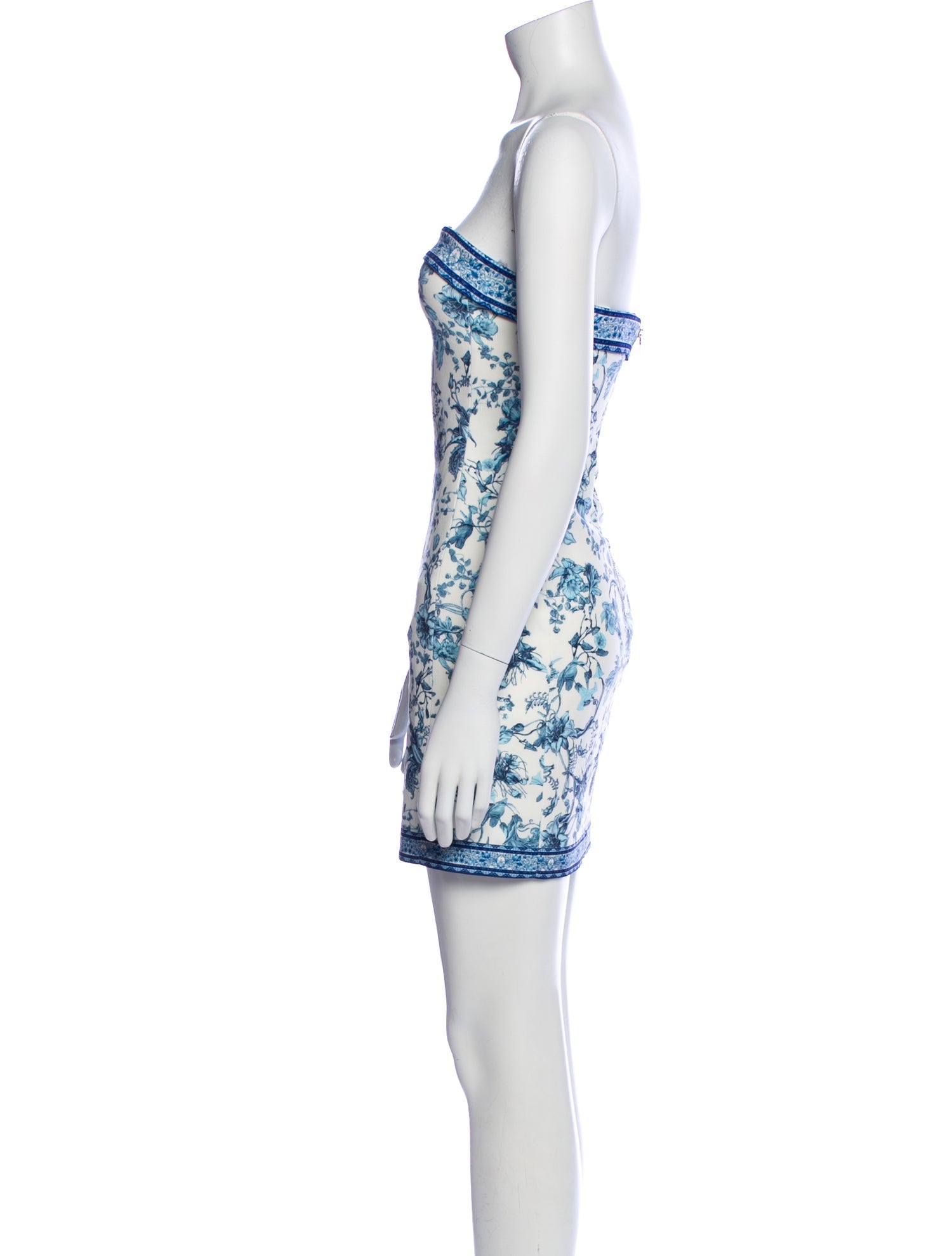 Alice + Olivia Floral Print Mini Dress