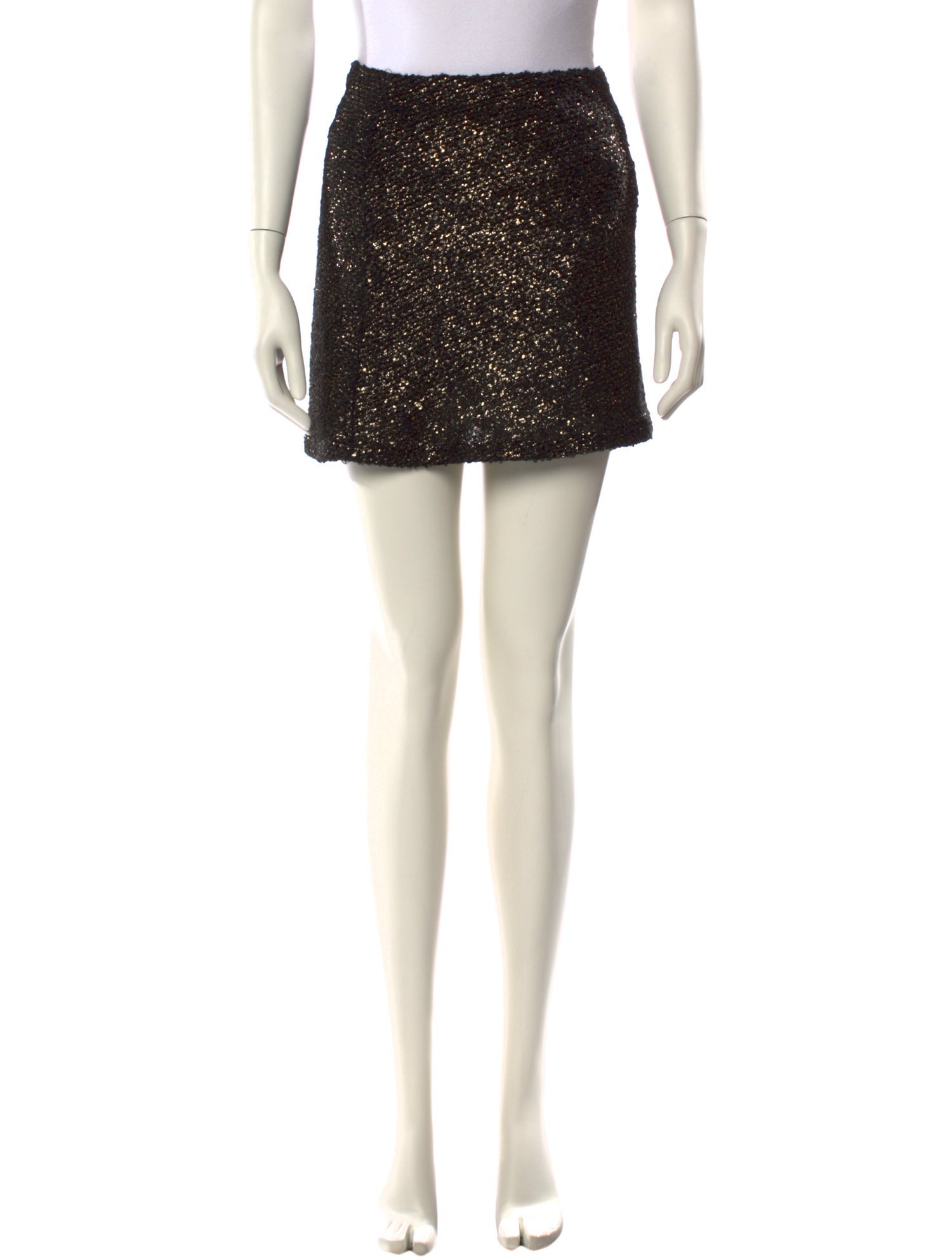 Alice + Olivia Sequin Embellishments Mini Skirt