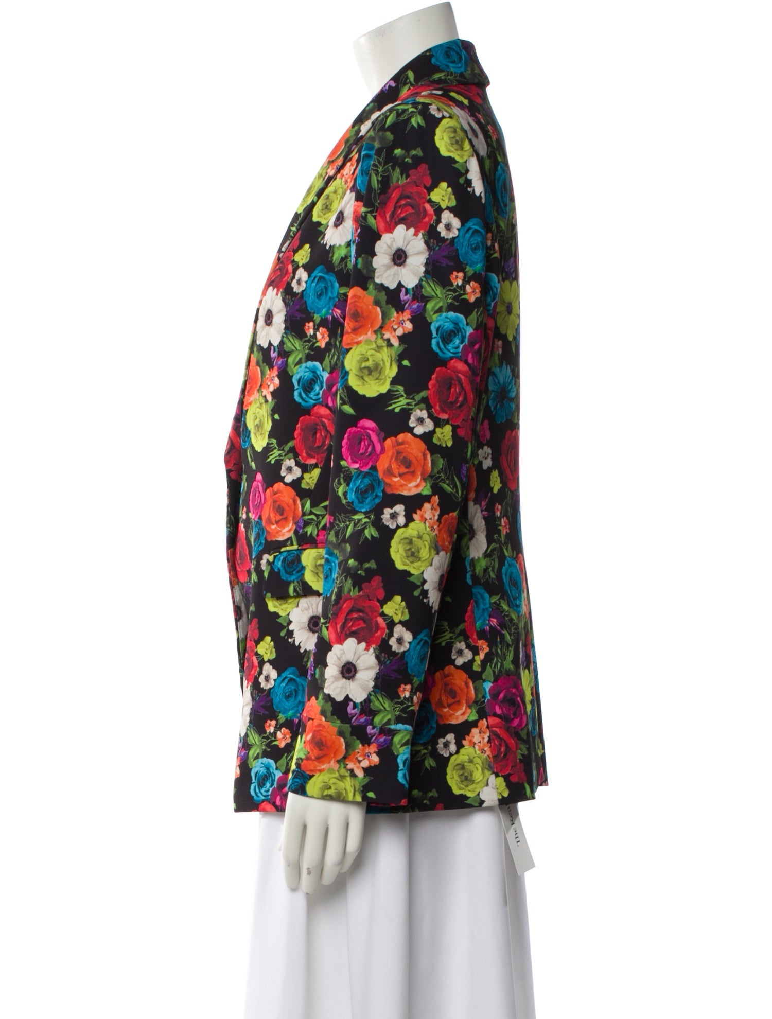 Alice + Olivia Floral Print Blazer