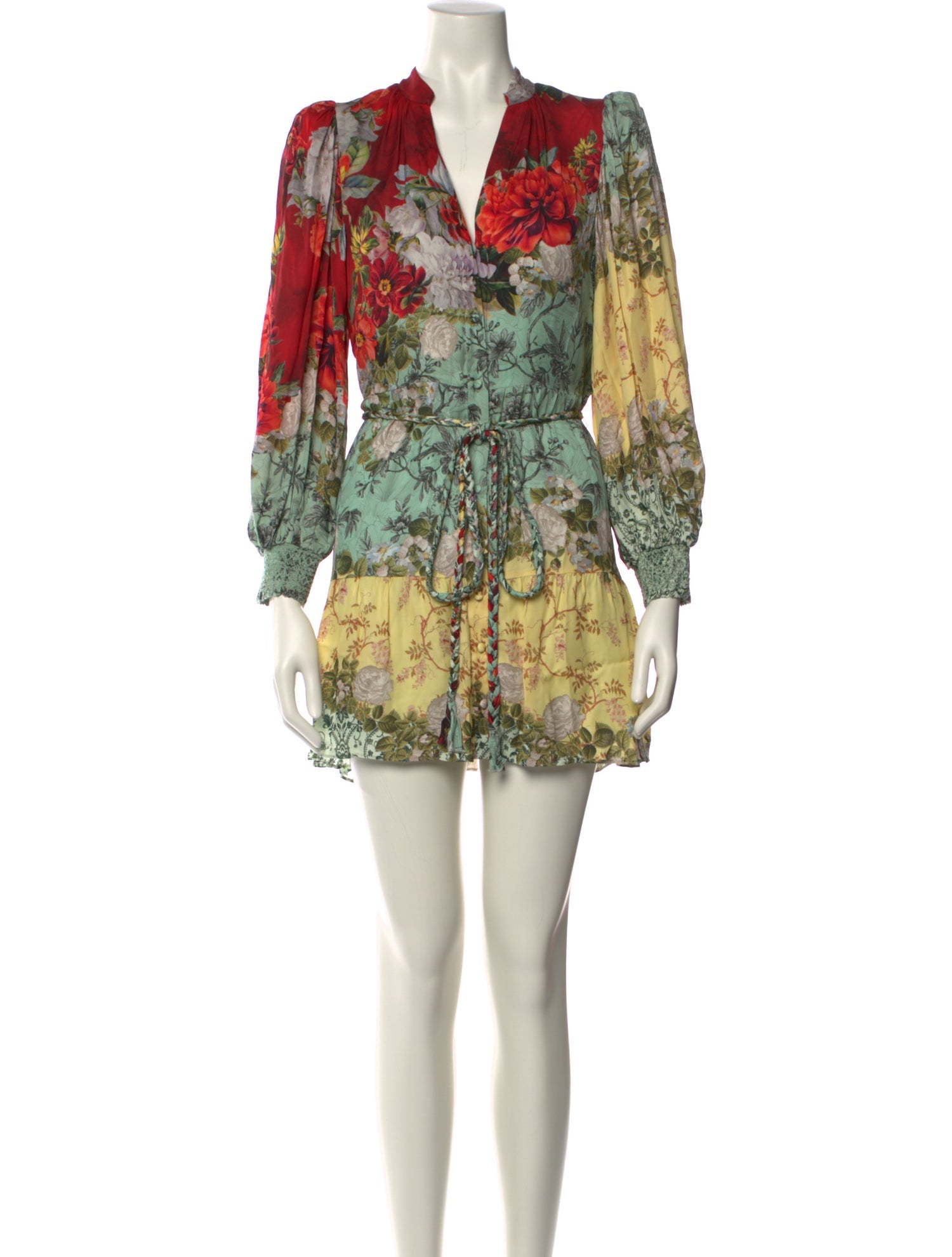 Alice + Olivia Printed Mini Dress