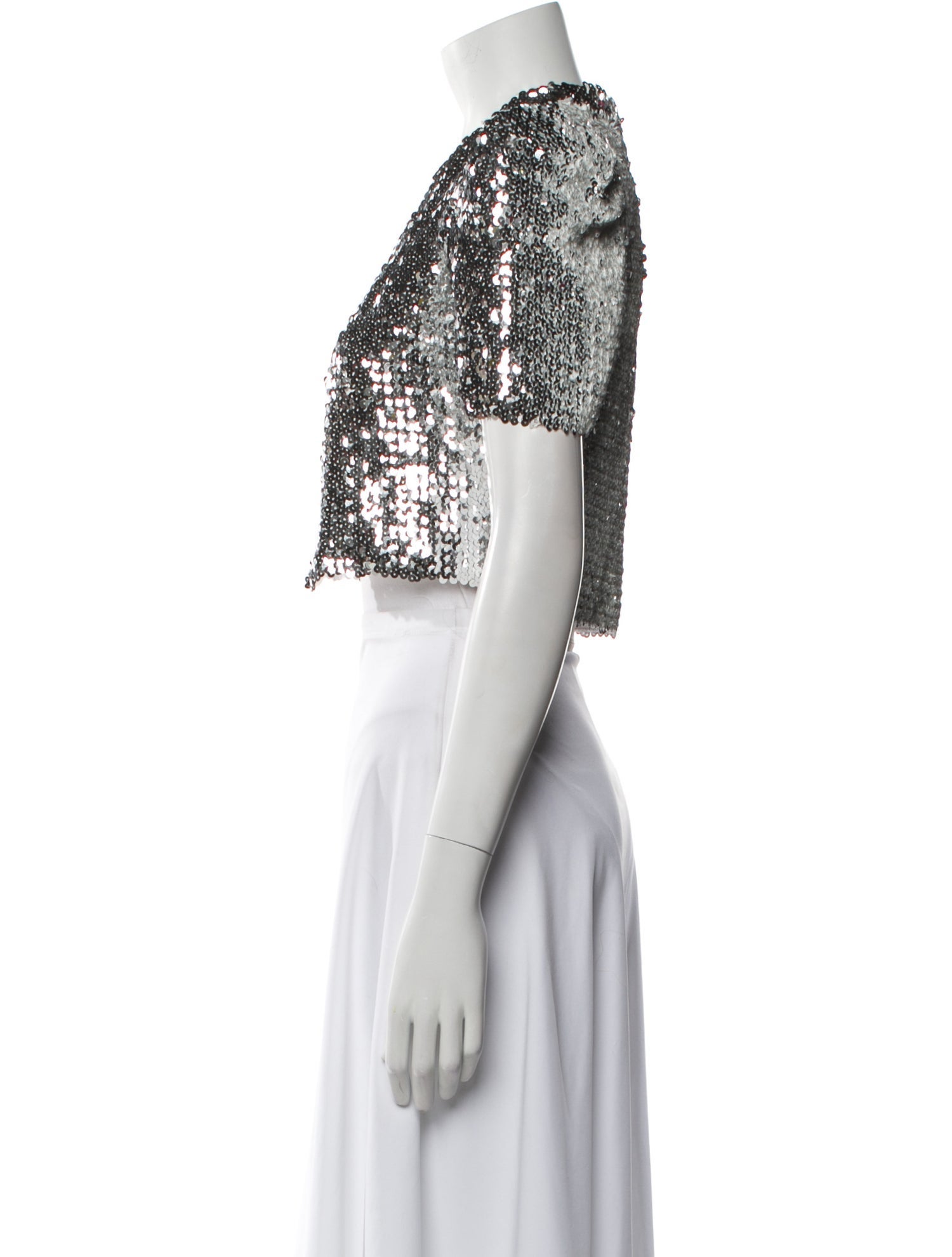 Alice + Olivia Sequin Printed Bolero