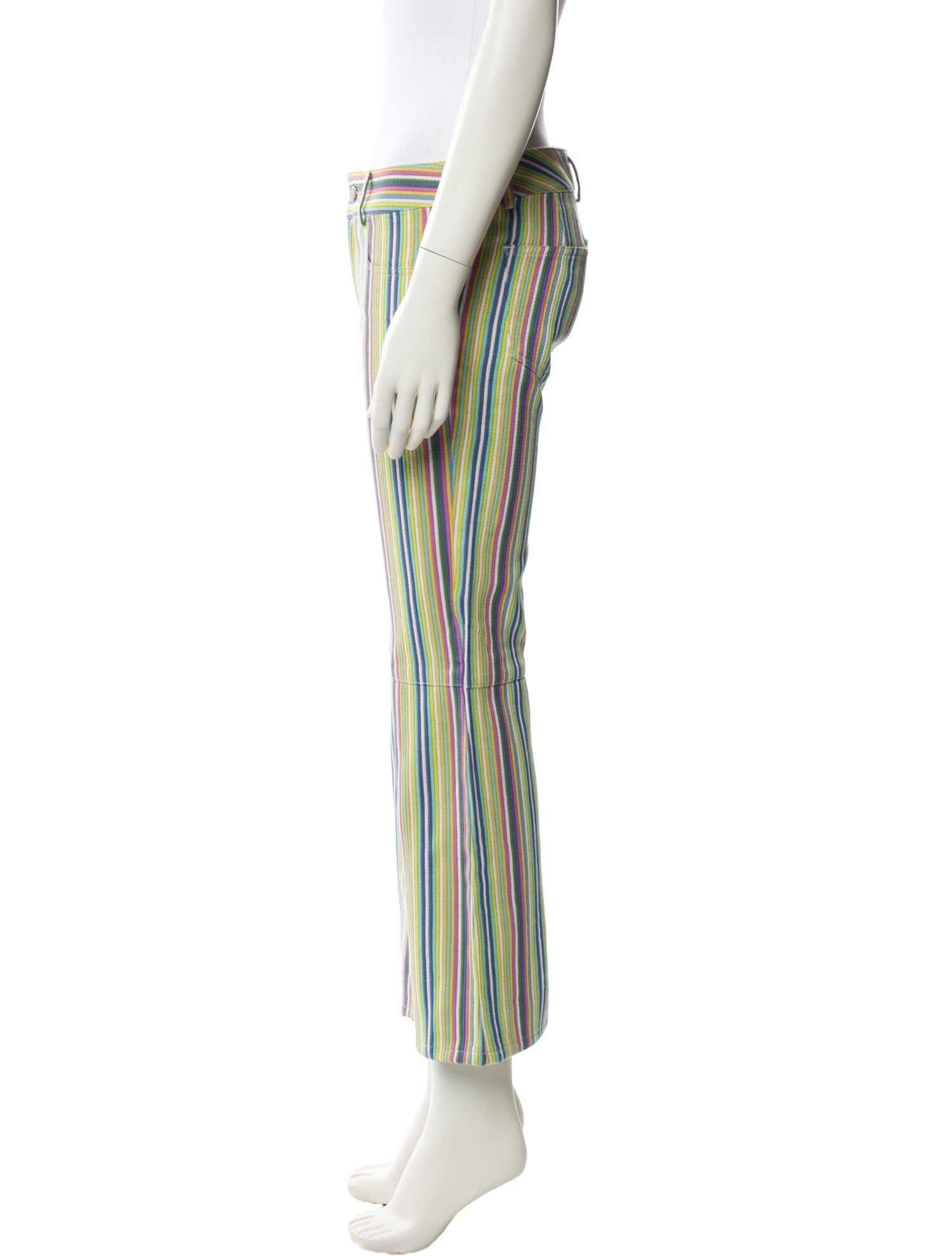 Alice + Olivia Striped Wide Leg Pants