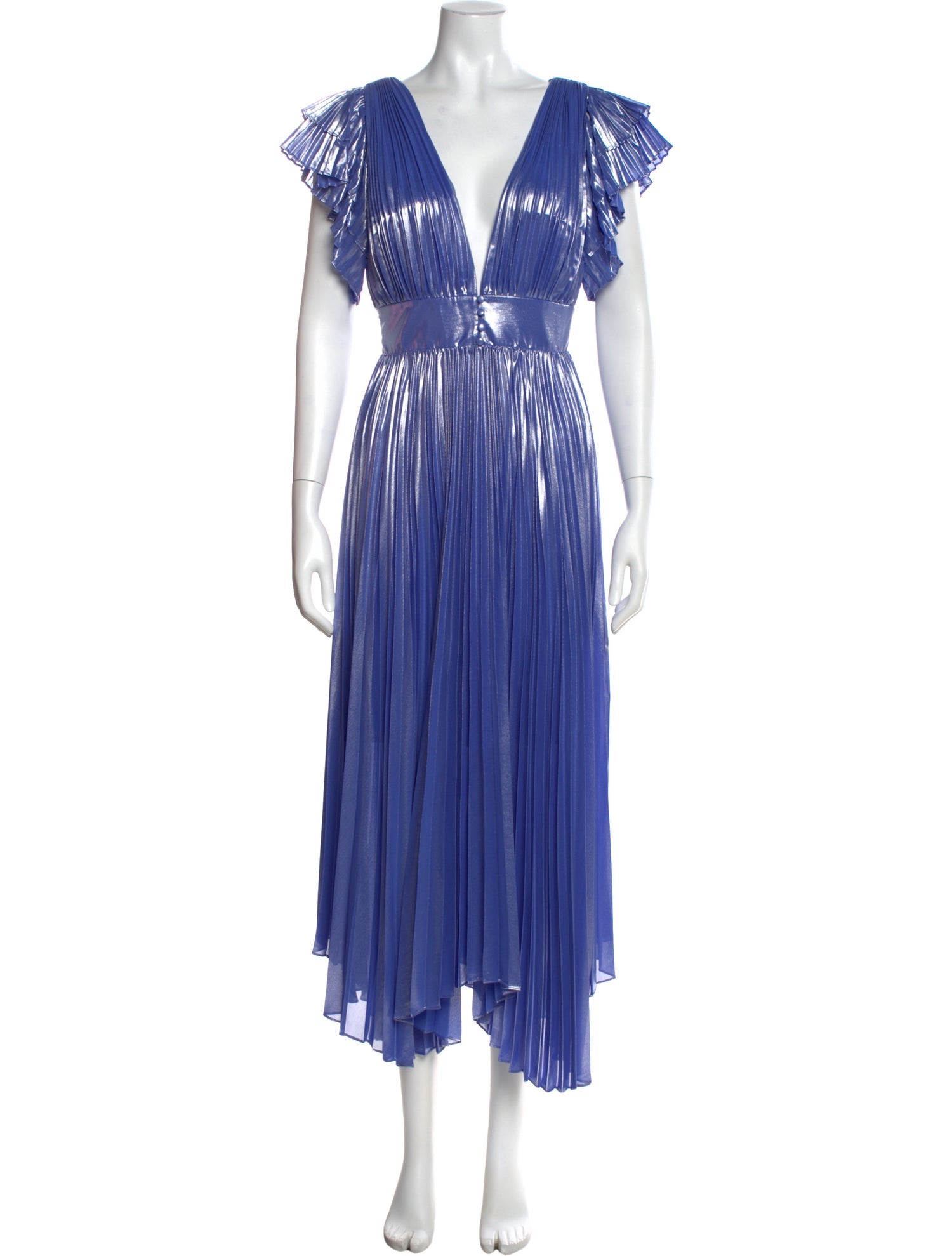 Alice + Olivia V-Neck Long Dress