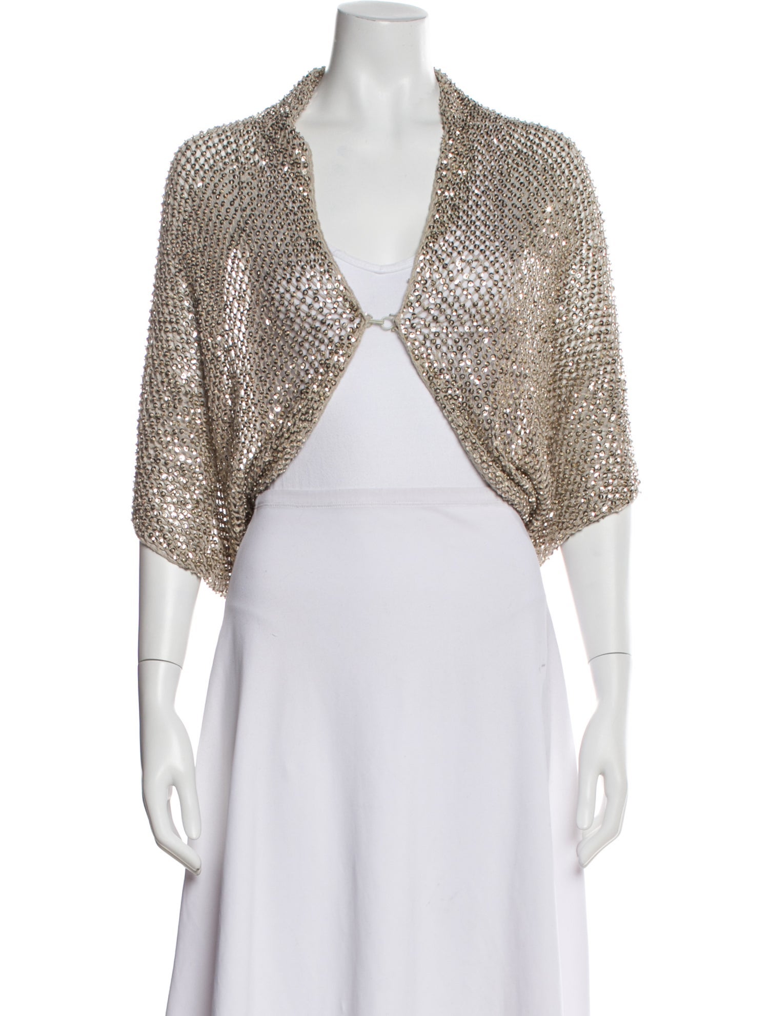 Alice + Olivia Open Front Sweater