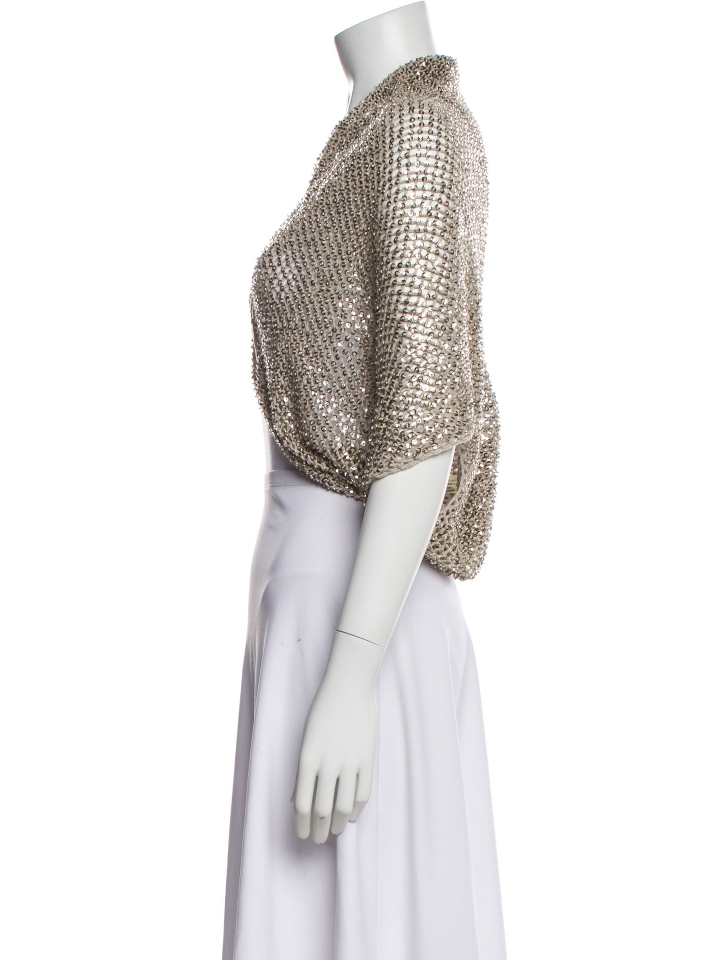 Alice + Olivia Open Front Sweater