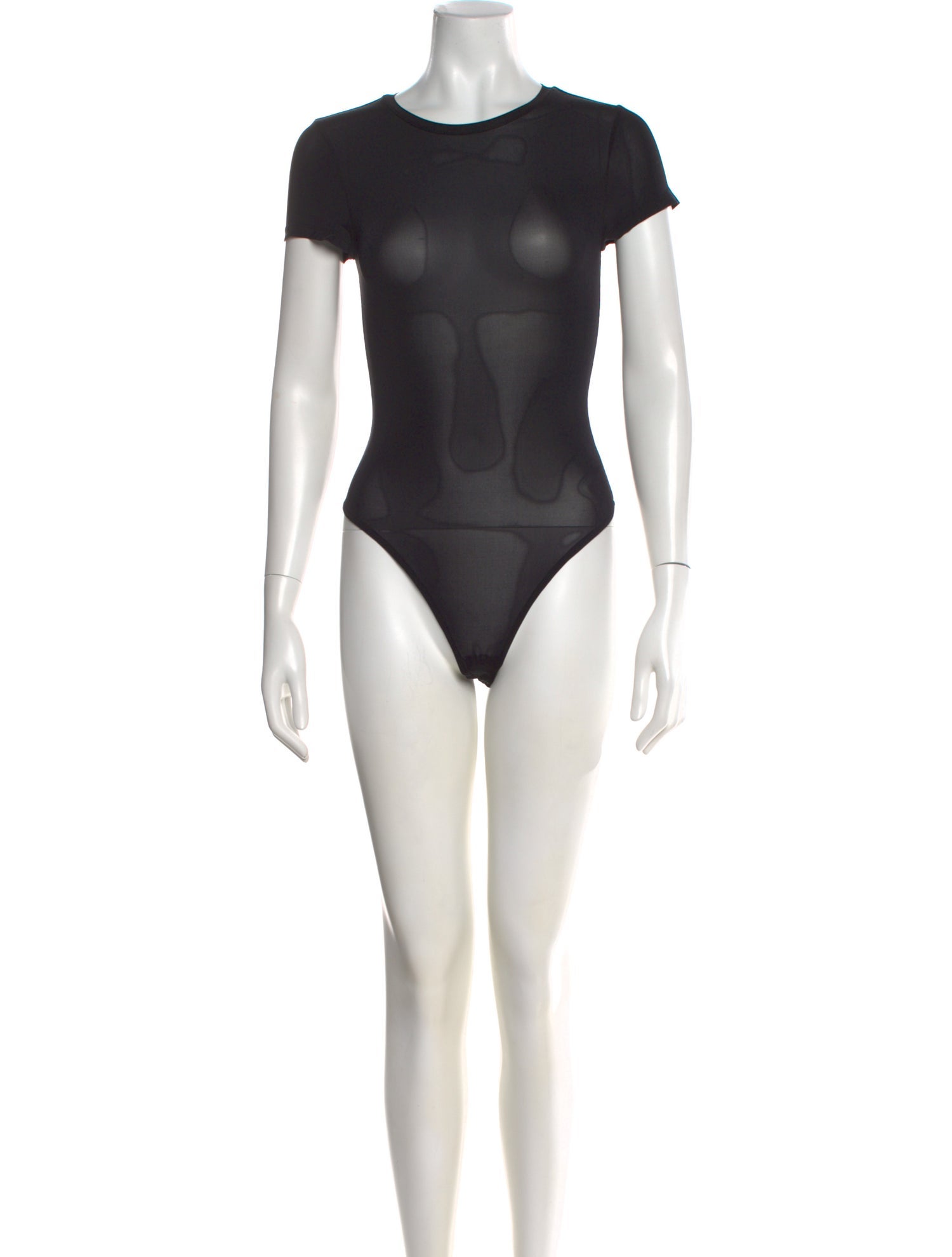 Alice + Olivia Nylon Crew Neck Bodysuit w/ Tags