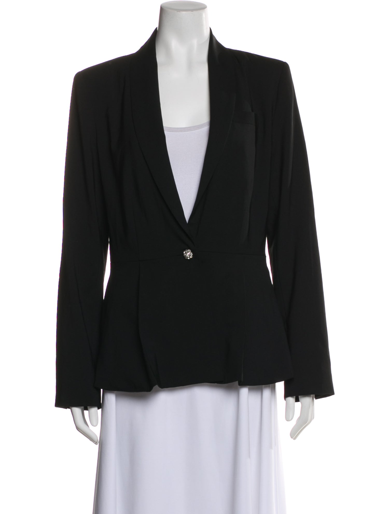 Alice + Olivia Virgin Wool Blazer