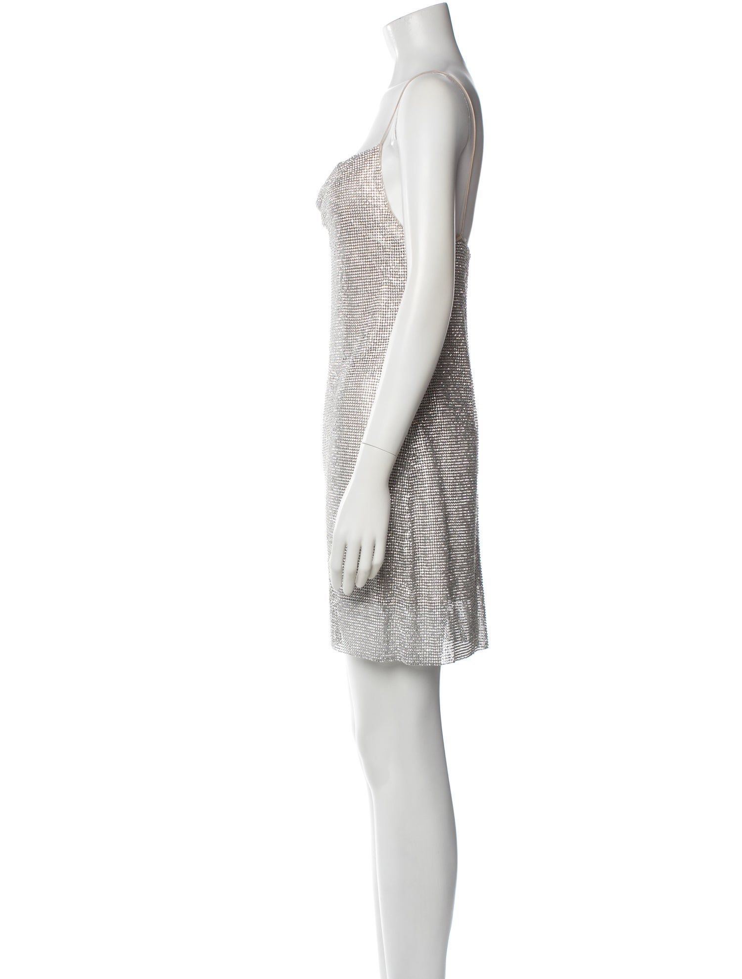 Alice + Olivia Cowl Neck Mini Dress