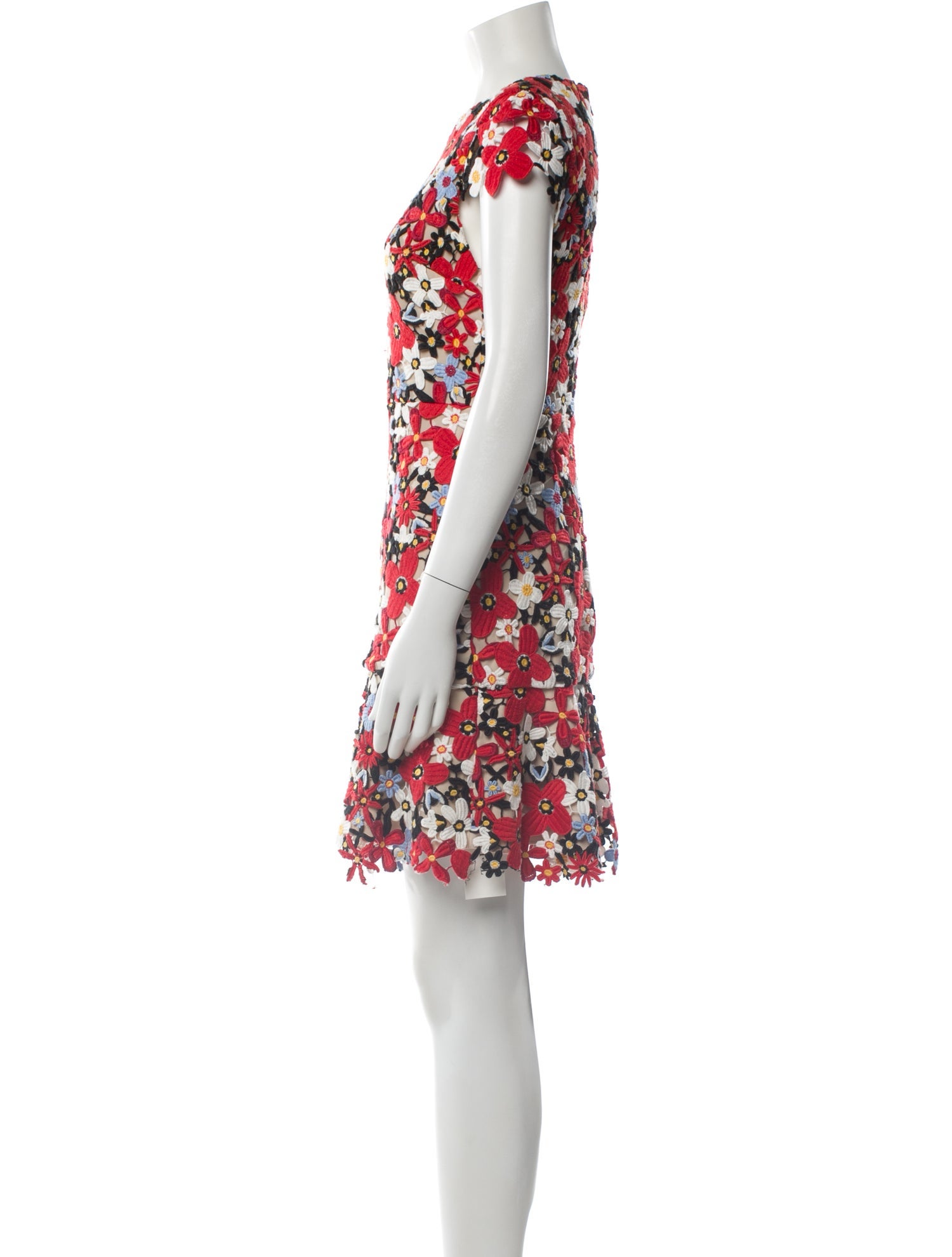 Alice + Olivia Floral Print Vest