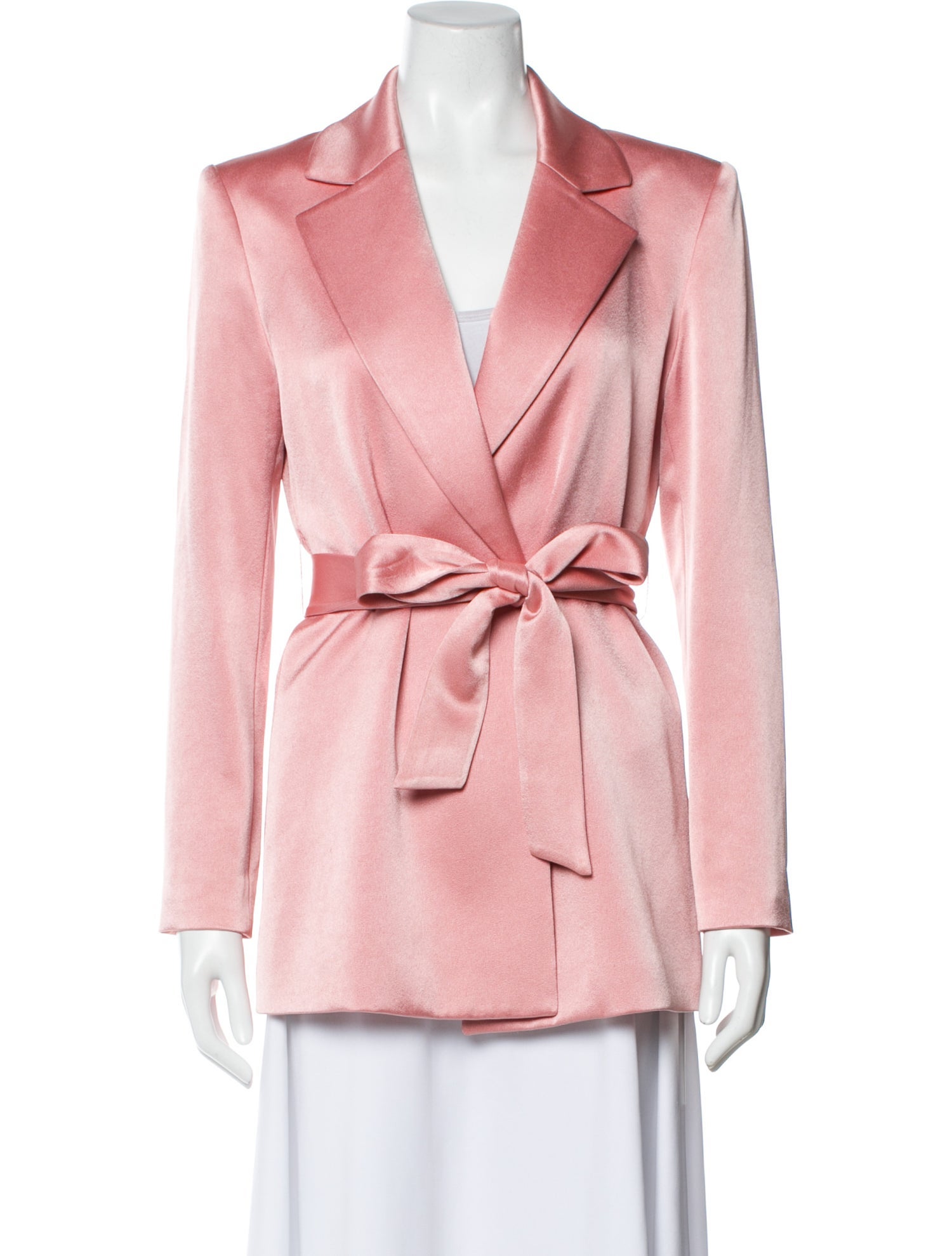 Alice + Olivia Satin Blazer