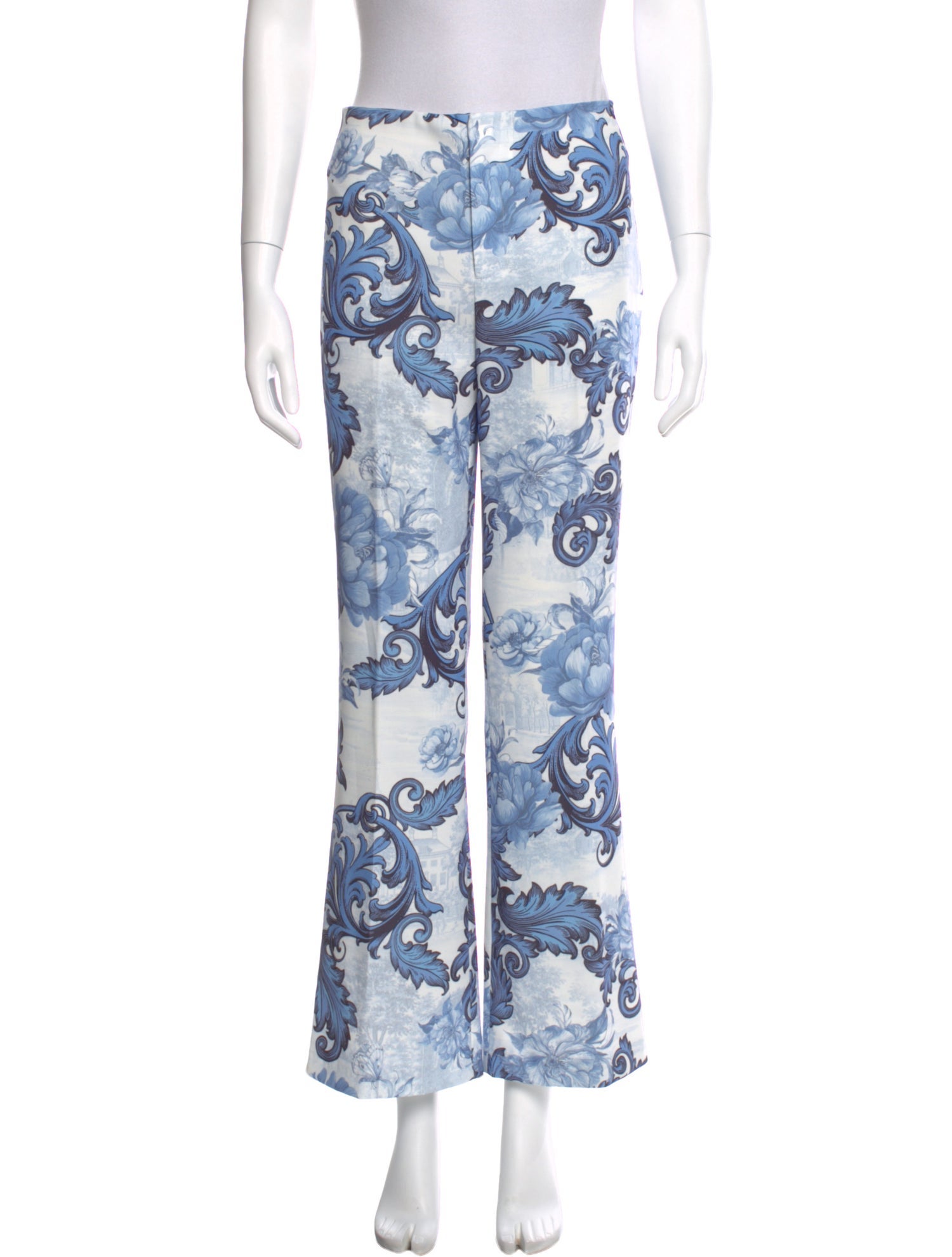 Alice + Olivia Floral Print Wide Leg Pants w/ Tags