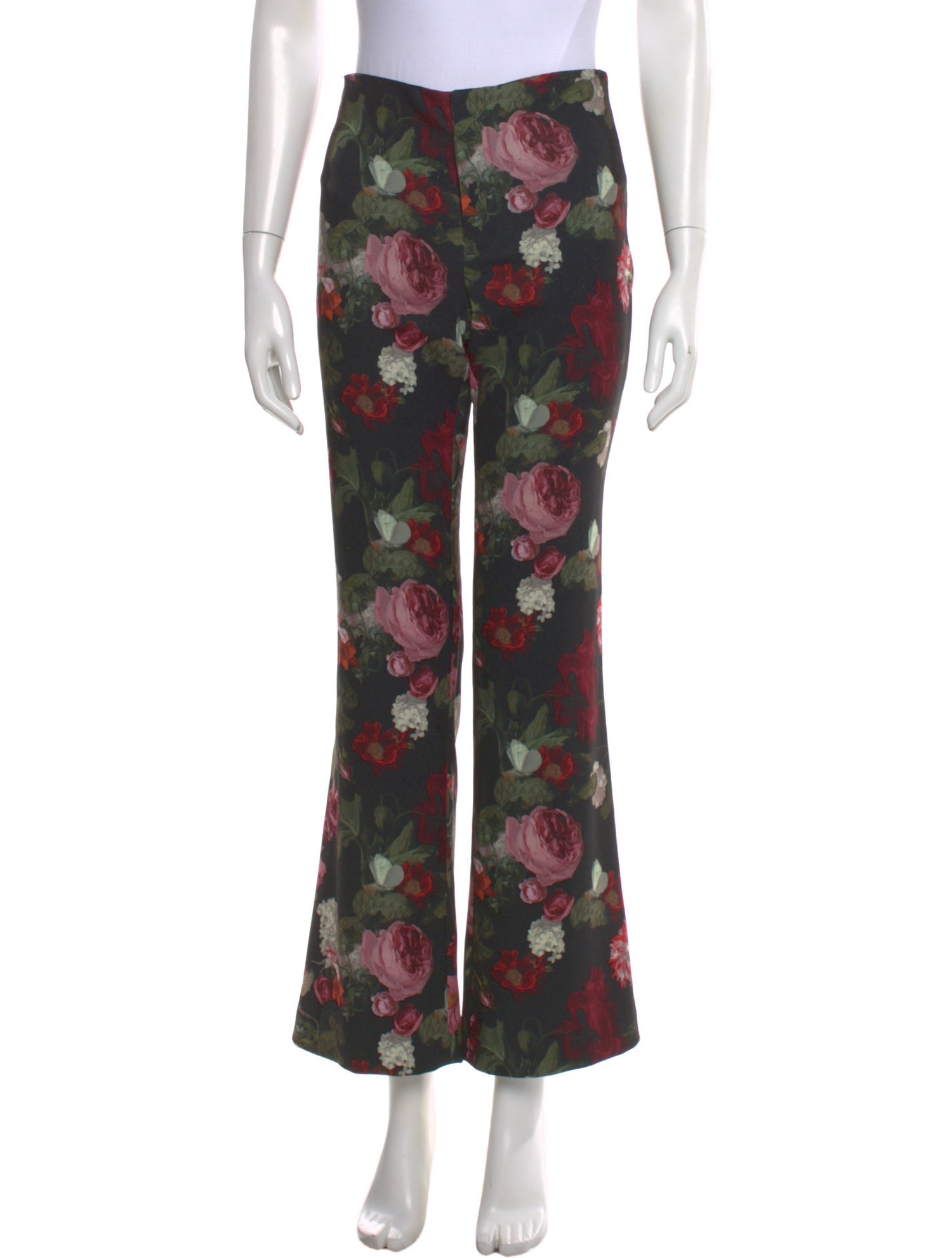 Alice + Olivia Printed Wide Leg Pants