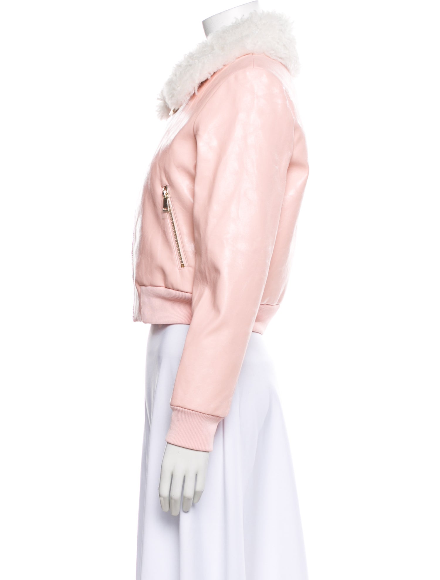 Alice + Olivia Faux Fur Bomber Jacket w/ Tags