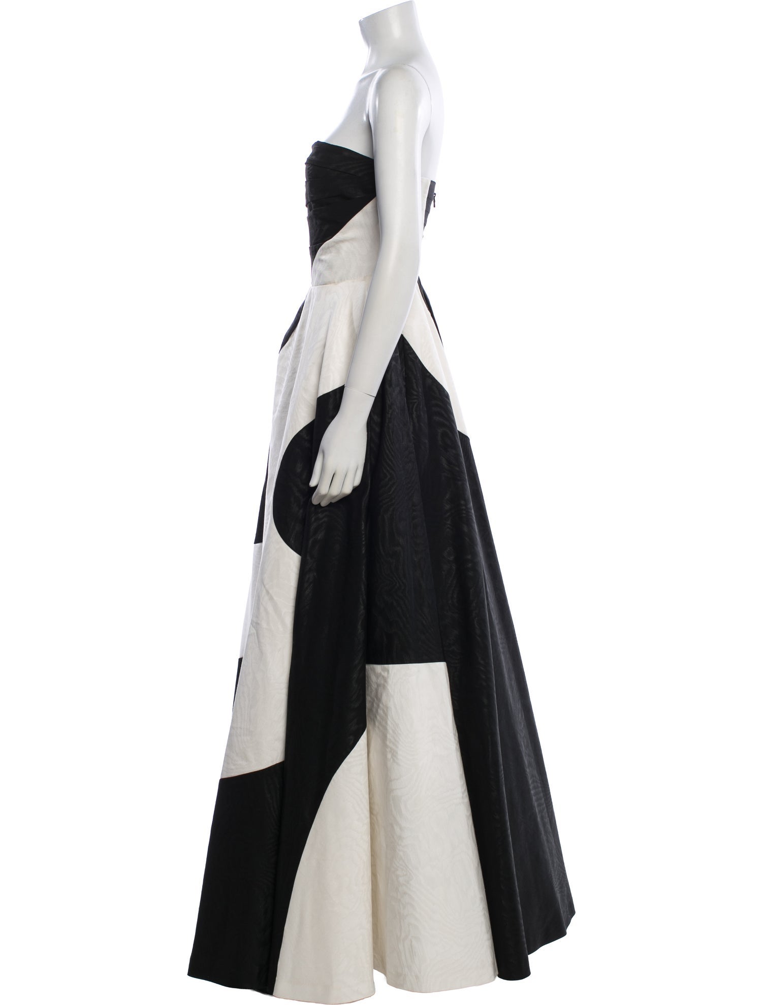 Alice + Olivia Colorblock Pattern Long Dress w/ Tags