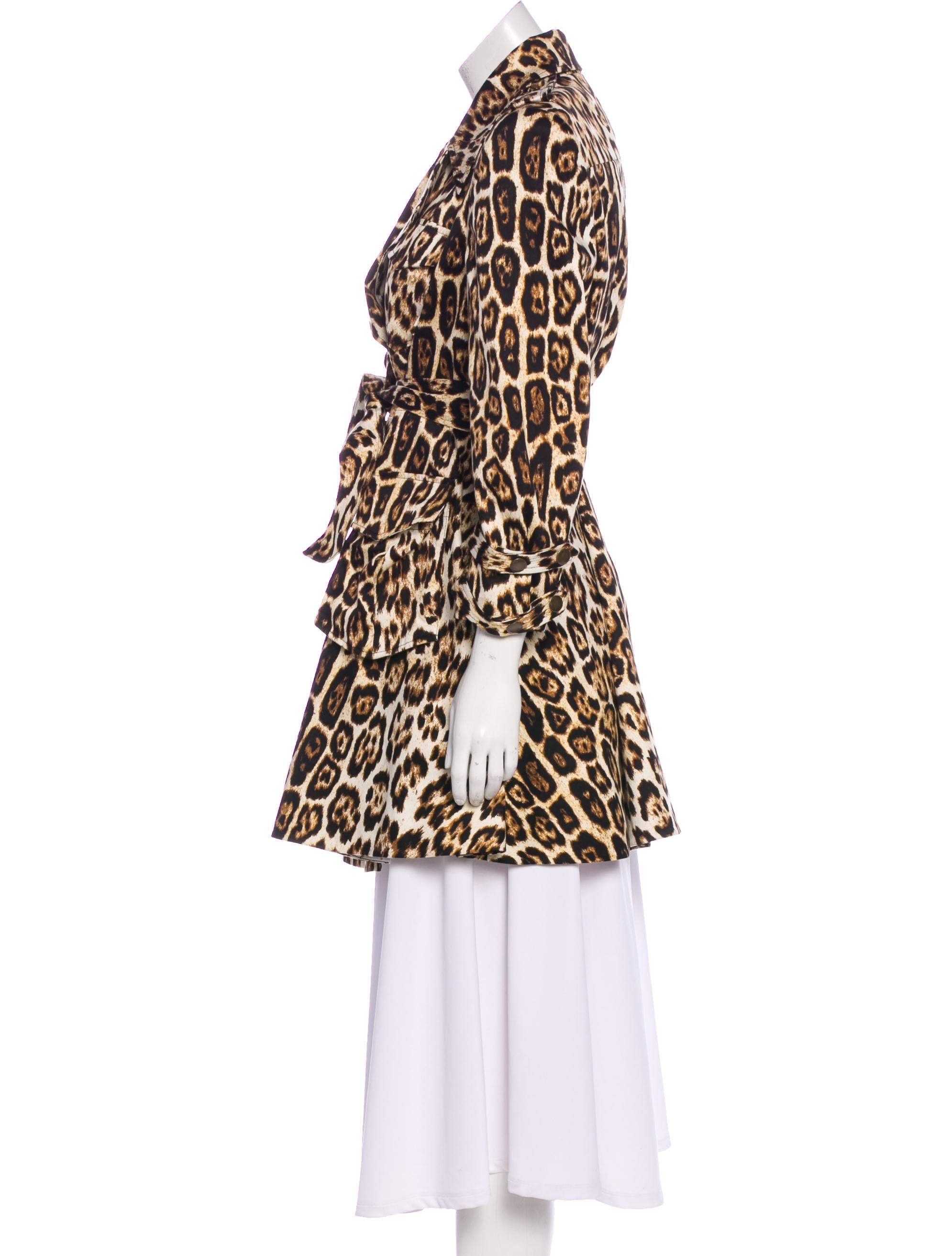 alice olivia leopard coat