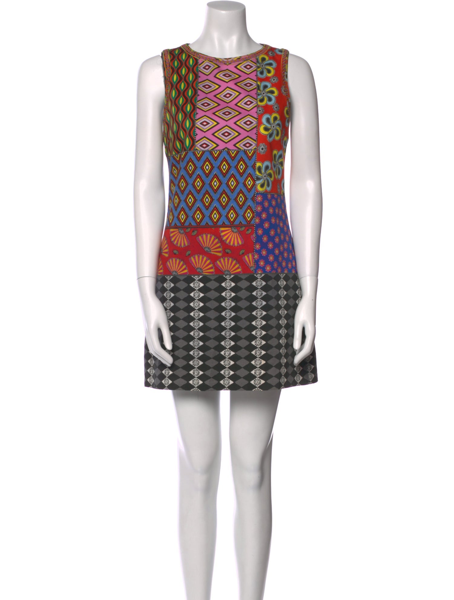 Alice + Olivia x Carla Kranendonk Printed Mini Dress