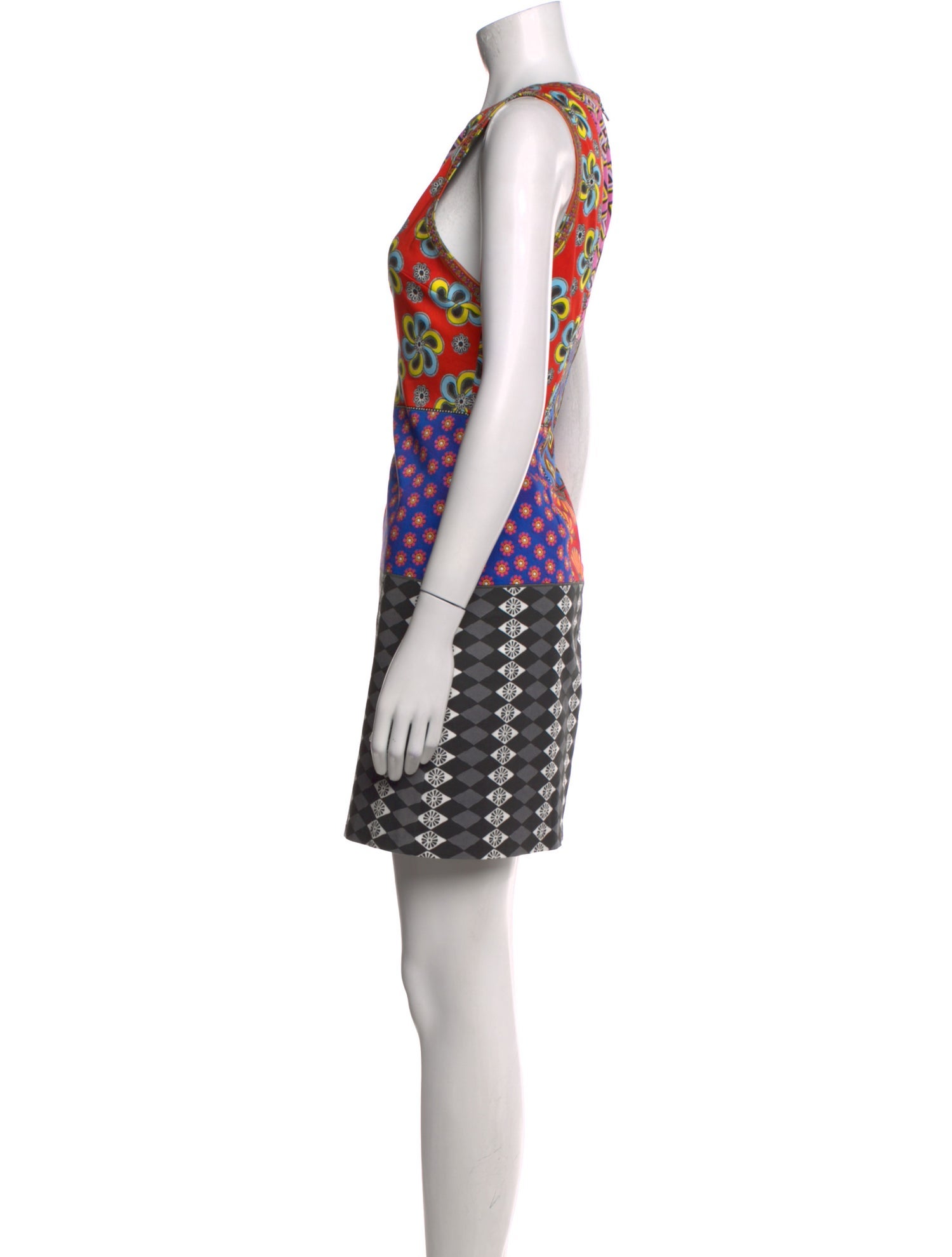 Alice + Olivia x Carla Kranendonk Printed Mini Dress