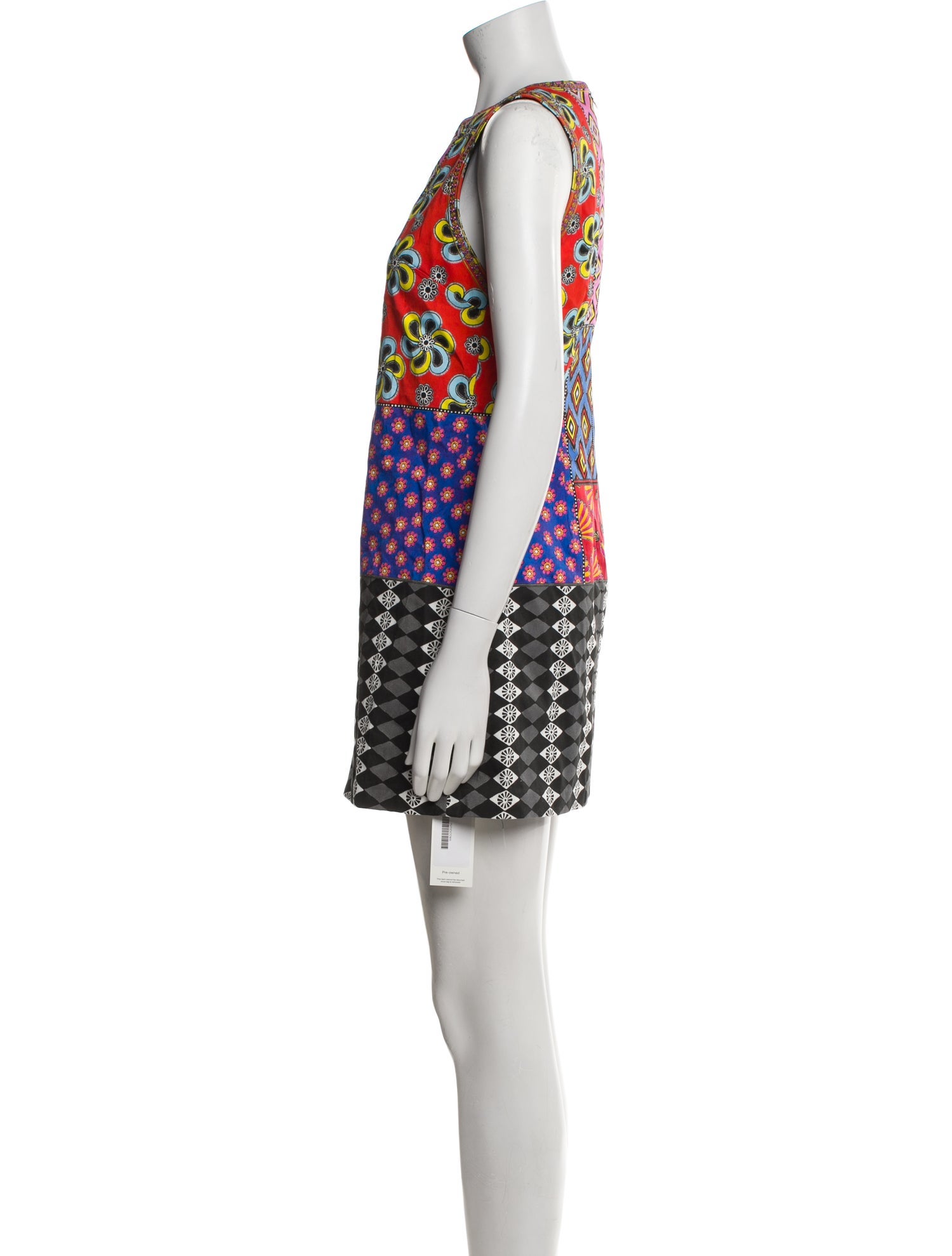 Alice + Olivia x Carla Kranendonk Printed Mini Dress w/ Tags