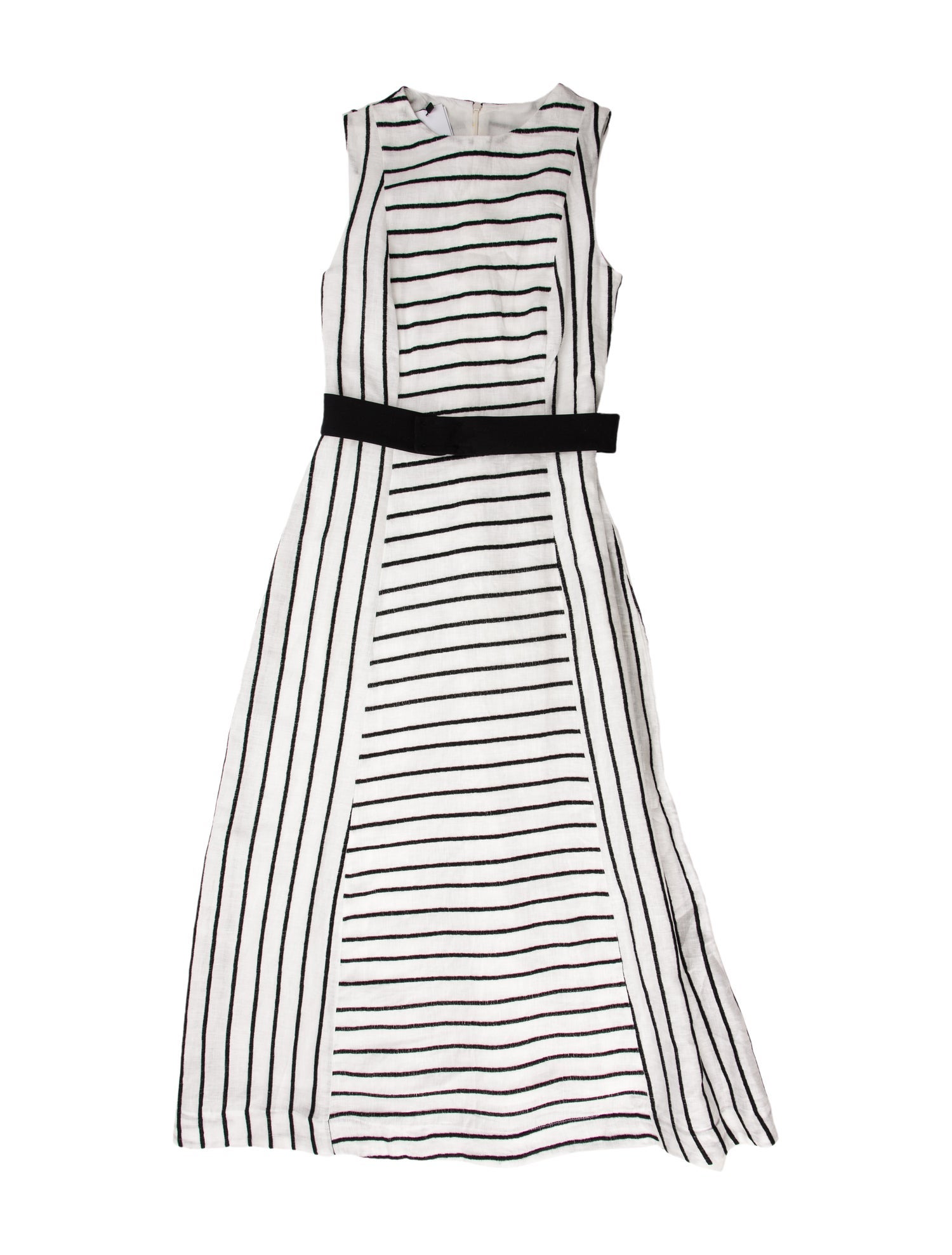 ADAMO Linen Midi Length Dress