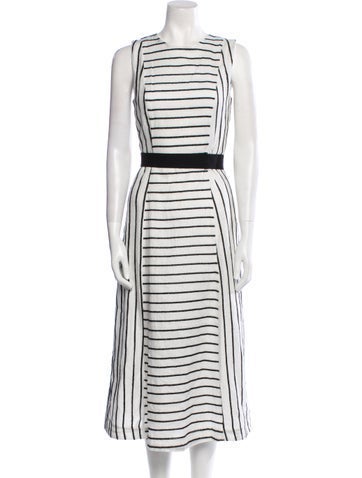 Adamo Dresses Linen Long Dress M