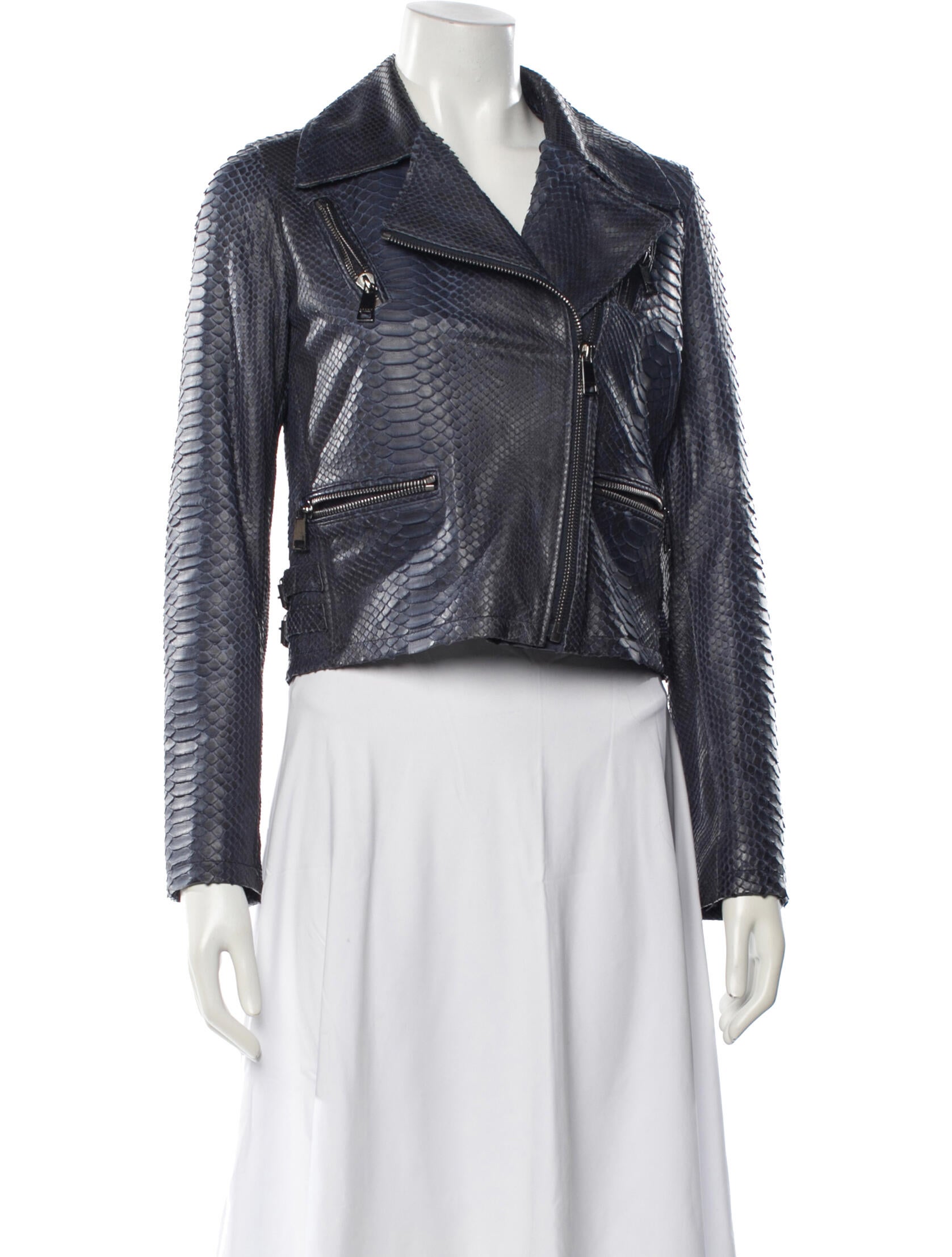 ADAMO Python Biker Jacket