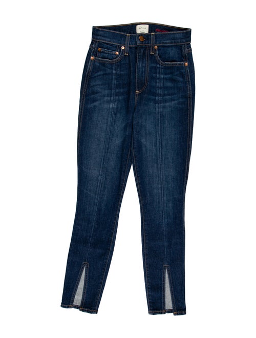Ao.la High-Rise Skinny Leg Jeans Blue