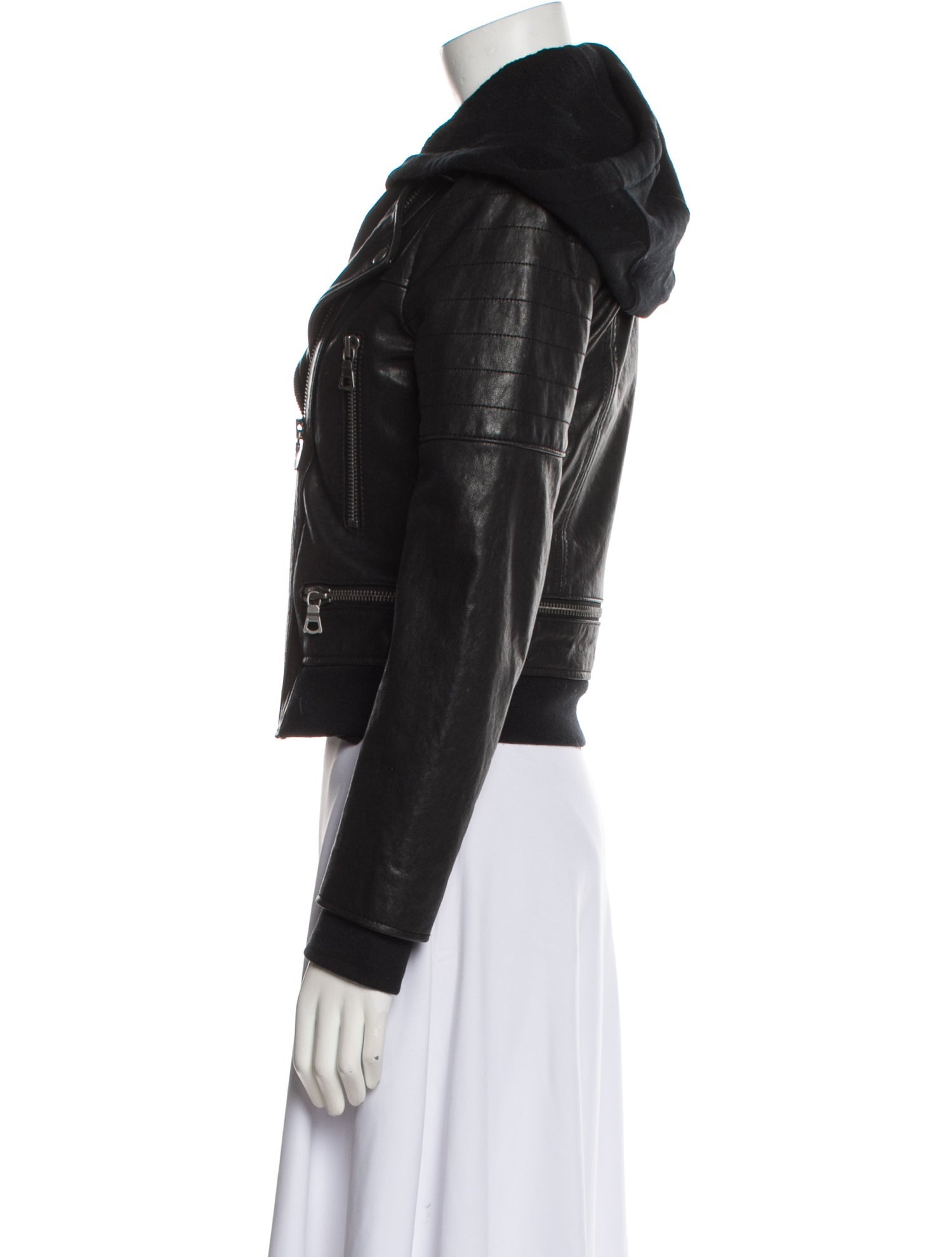 AO.LA Leather Biker Jacket