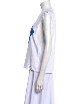 AO.LA Graphic Print Crew Neck Top