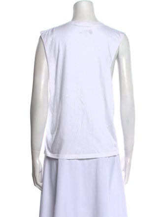 AO.LA Graphic Print Crew Neck Top