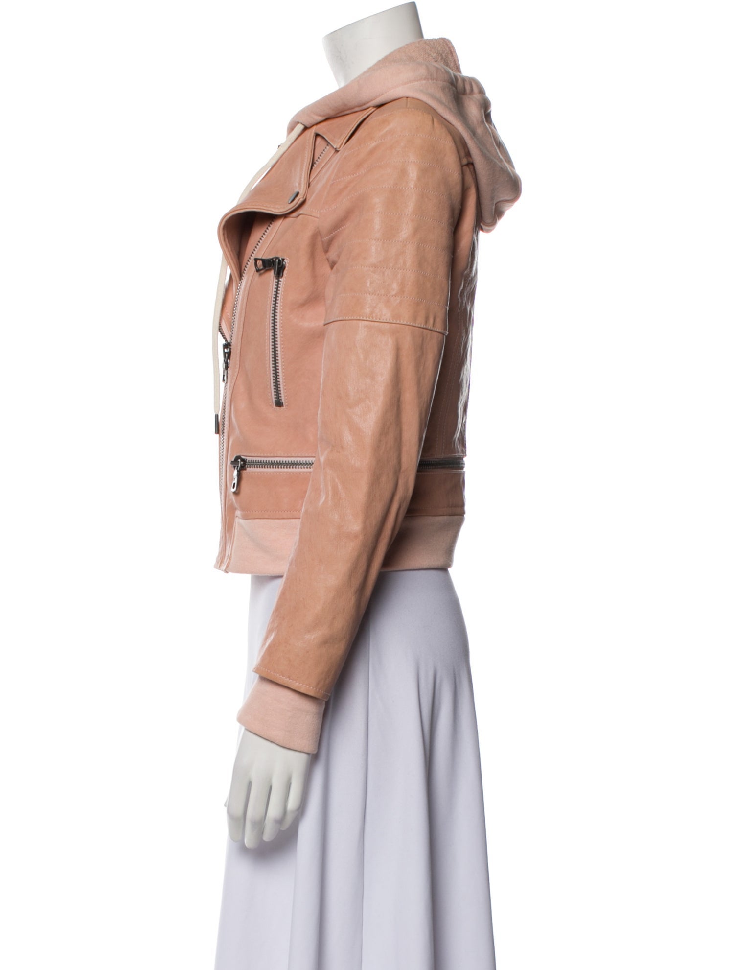 AO.LA Leather Biker Jacket