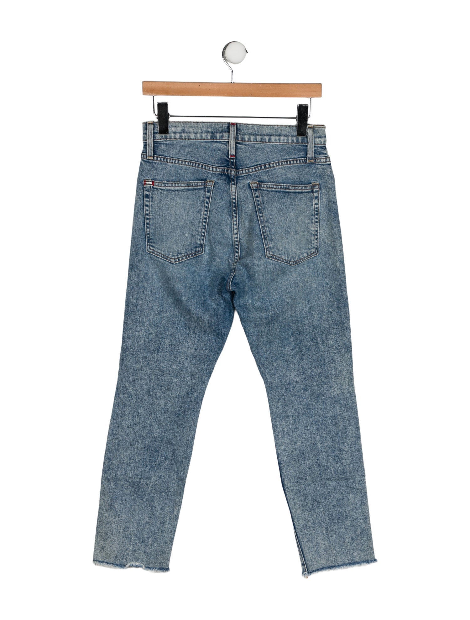 AO.LA Low-Rise Skinny Leg Jeans