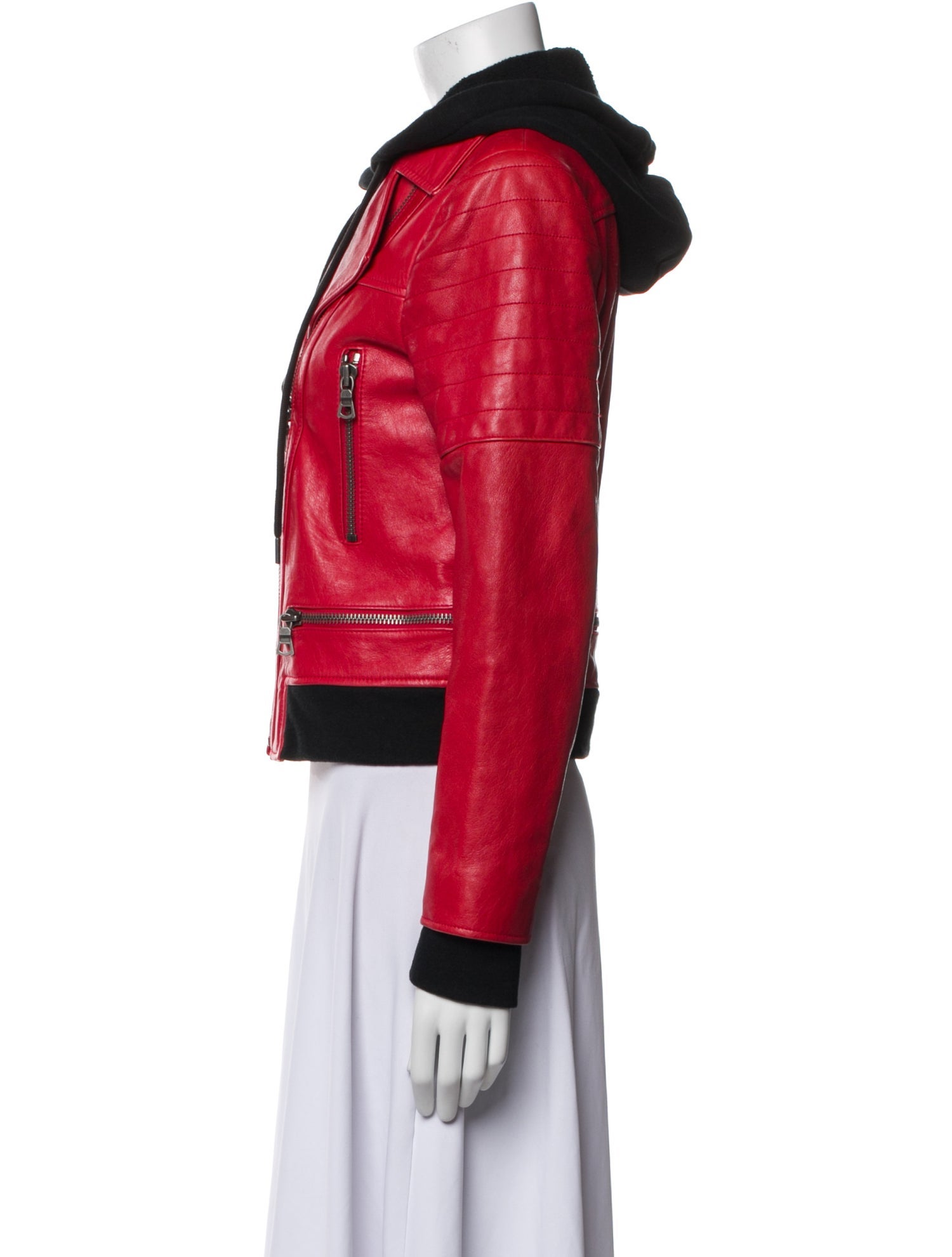 AO.LA Leather Biker Jacket