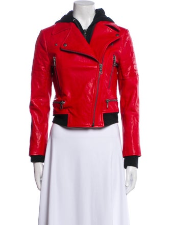 AO.LA Leather Biker Jacket