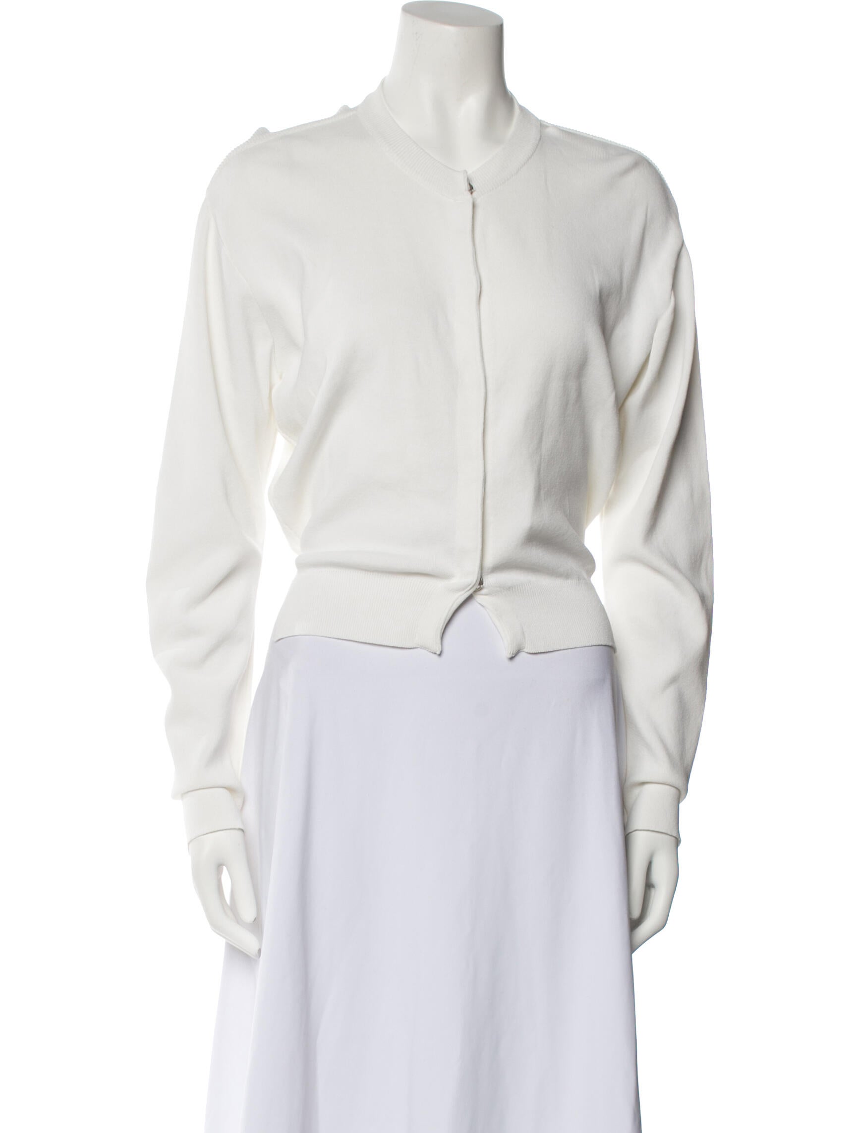 AMOMENTO V-Neck Long Sleeve Sweatshirt