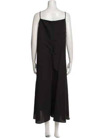 AMOMENTO Square Neckline Jumpsuit