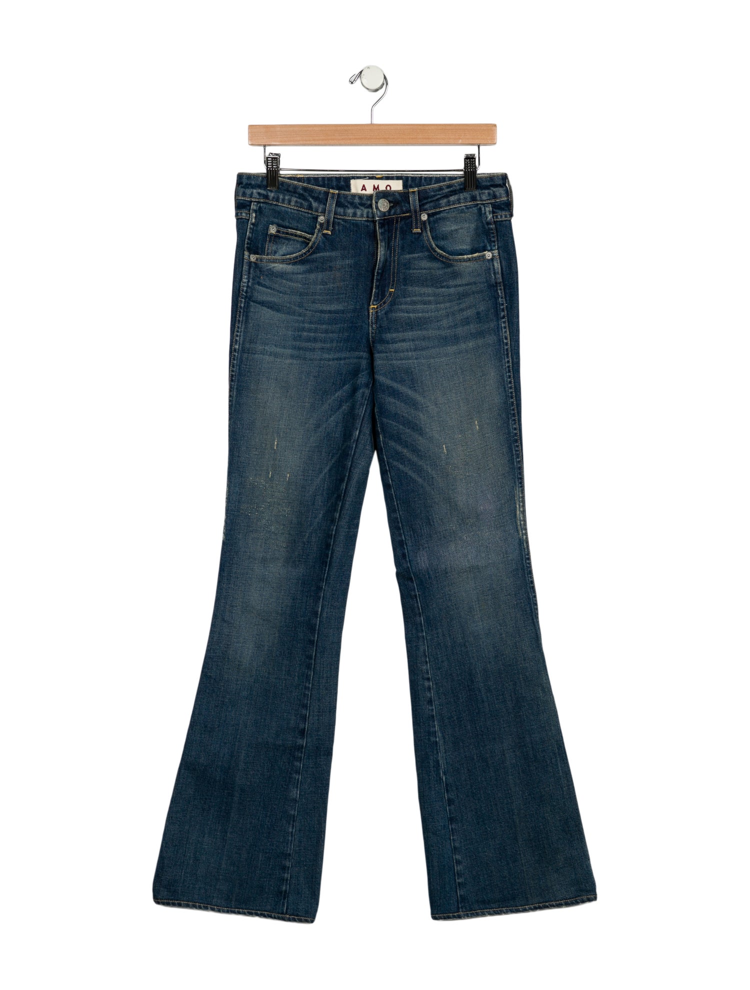 AMOMENTO Wide Leg Pants