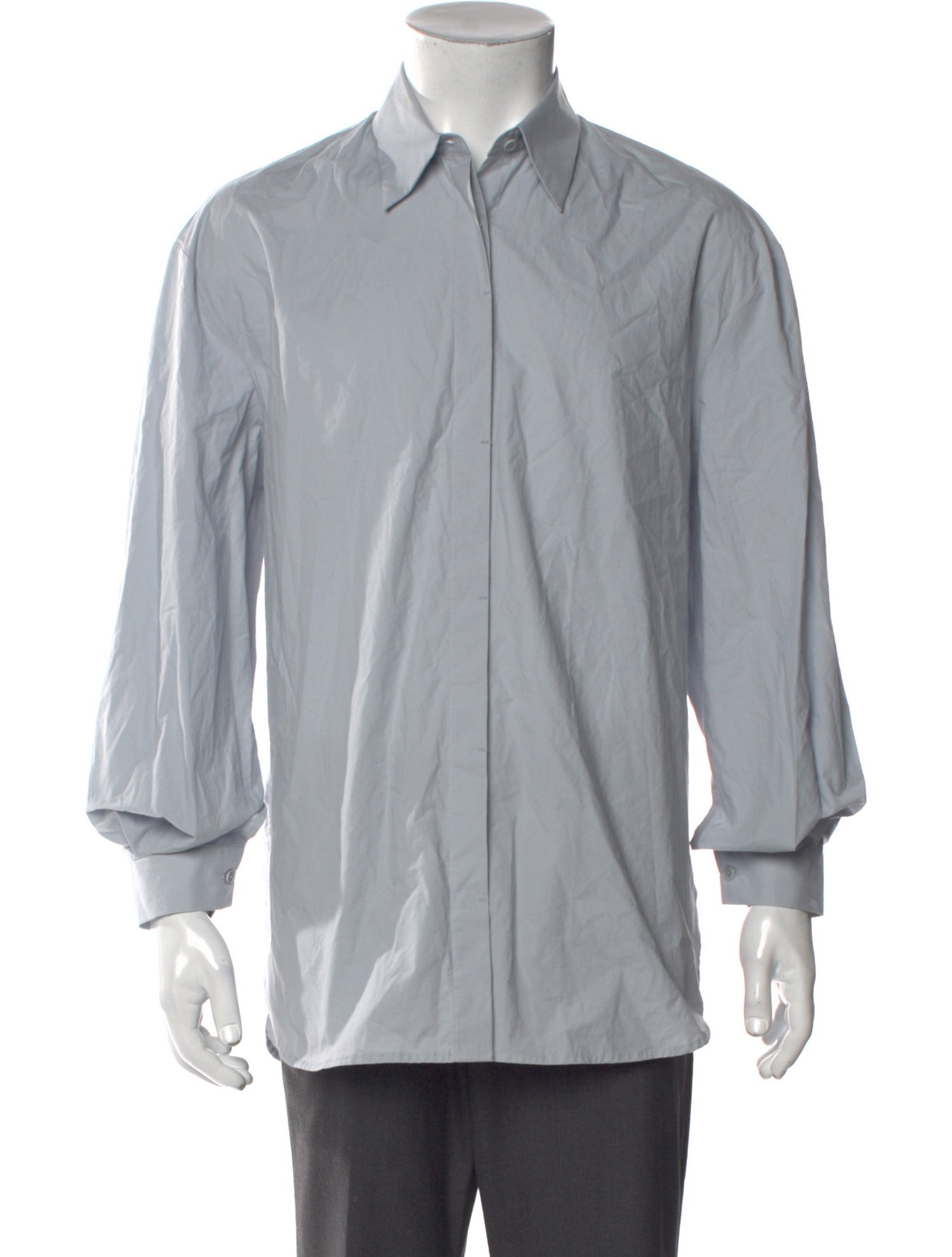 AMOMENTO Long Sleeve Dress Shirt