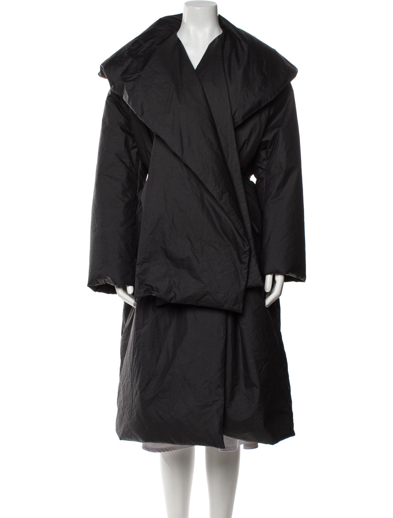AMOMENTO Nylon Down Coat