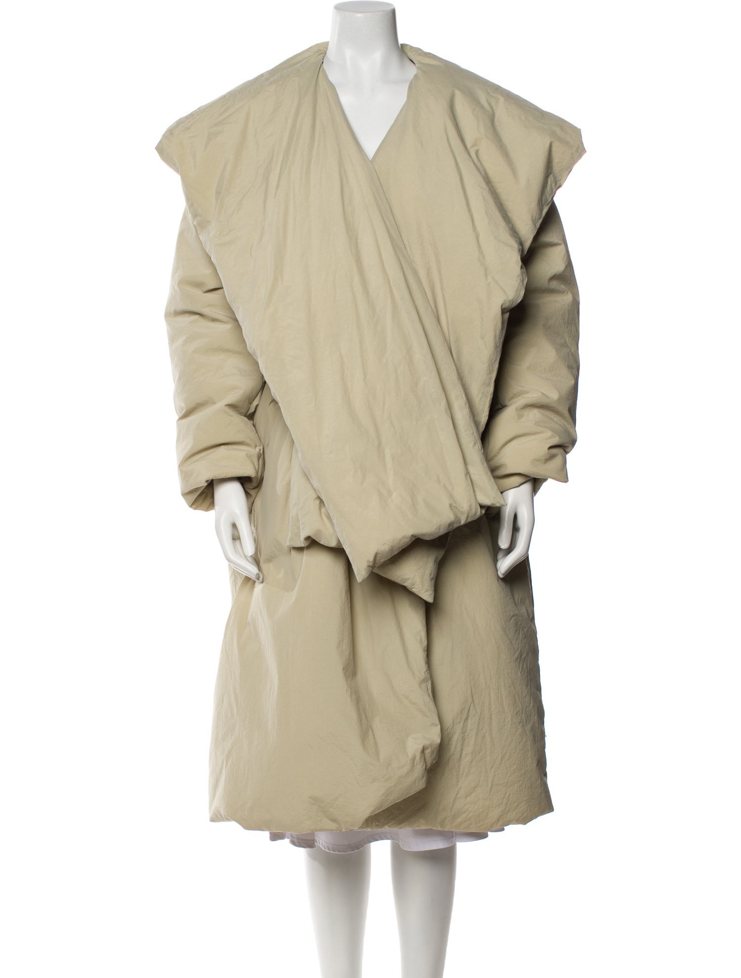 AMOMENTO Nylon Down Coat