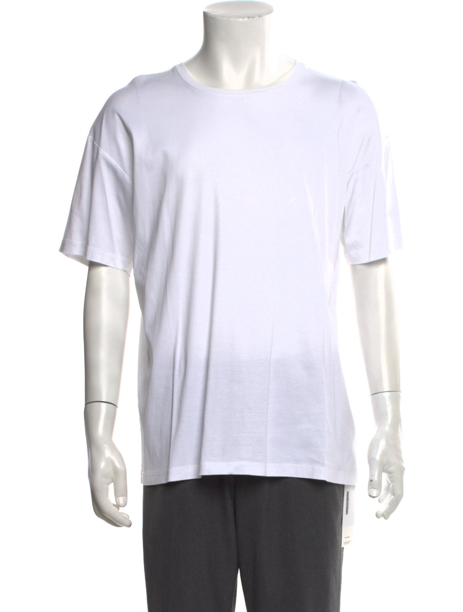 AMOMENTO Crew Neck Short Sleeve T-Shirt