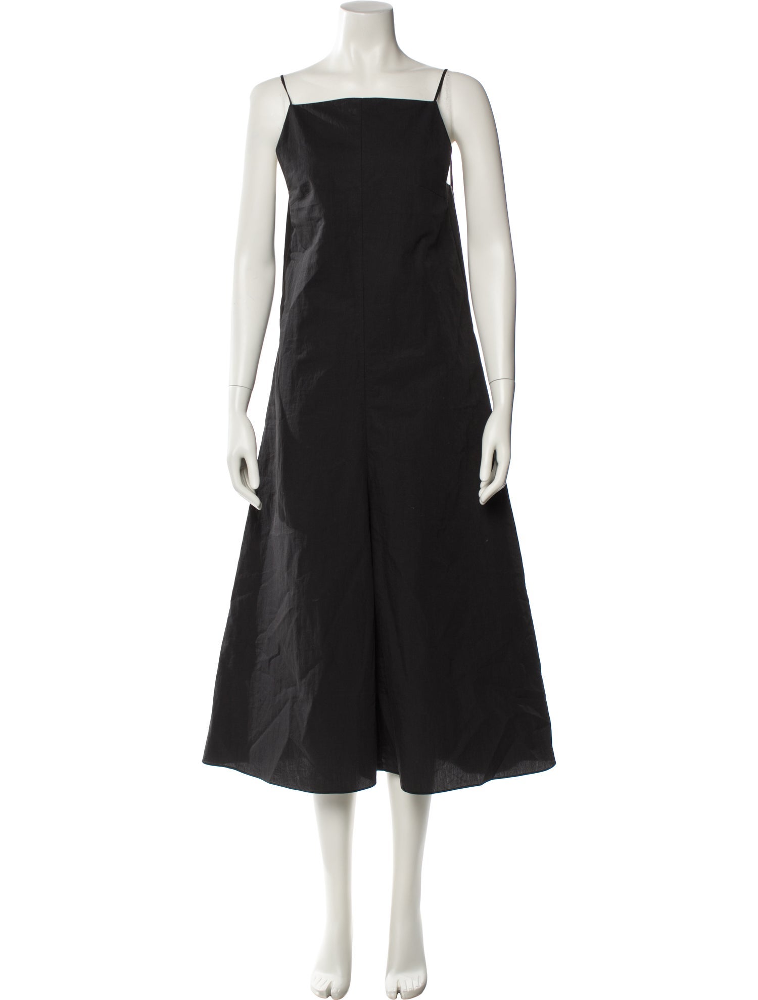 AMOMENTO Square Neckline Jumpsuit