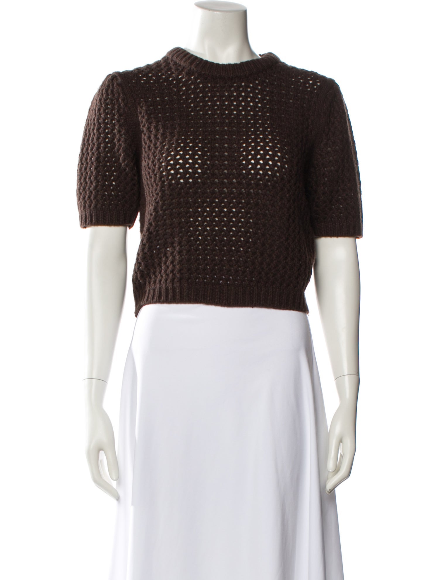 AMOMENTO Crew Neck Sweater