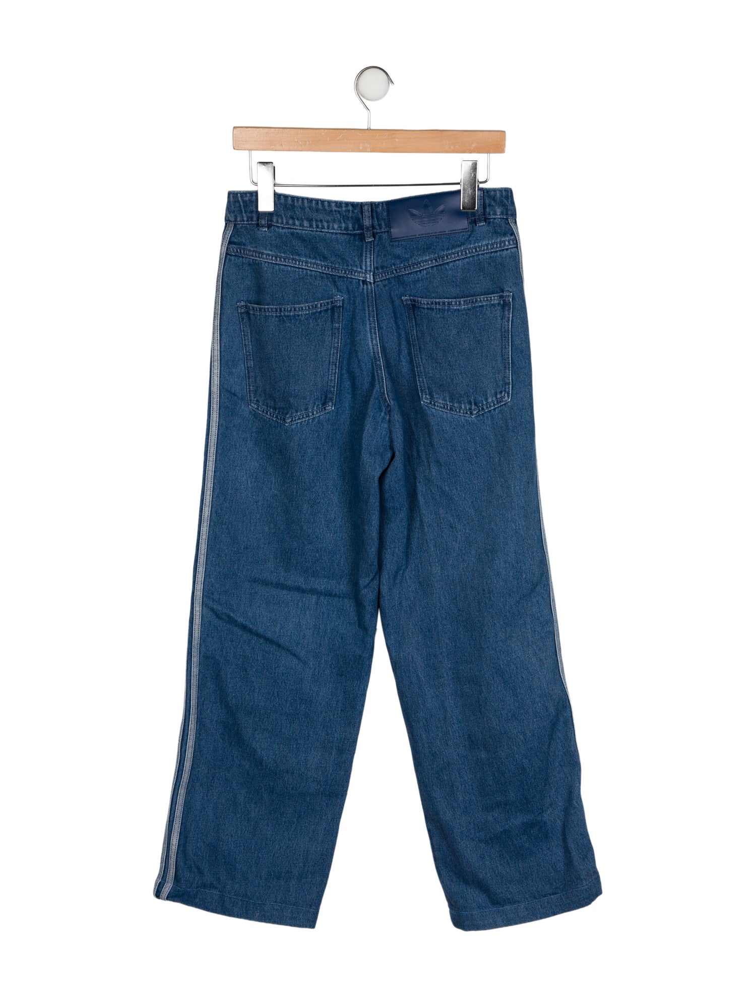 adidas Originals x Opening Ceremony Mid-Rise Wide Leg Jeans