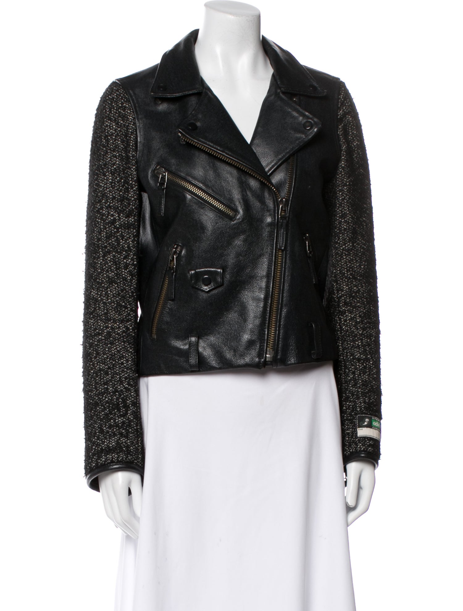 adidas Originals x Opening Ceremony Leather Biker Jacket