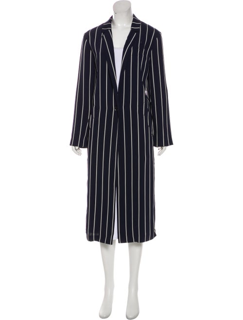 A.o.t.c. Striped Coat Blue